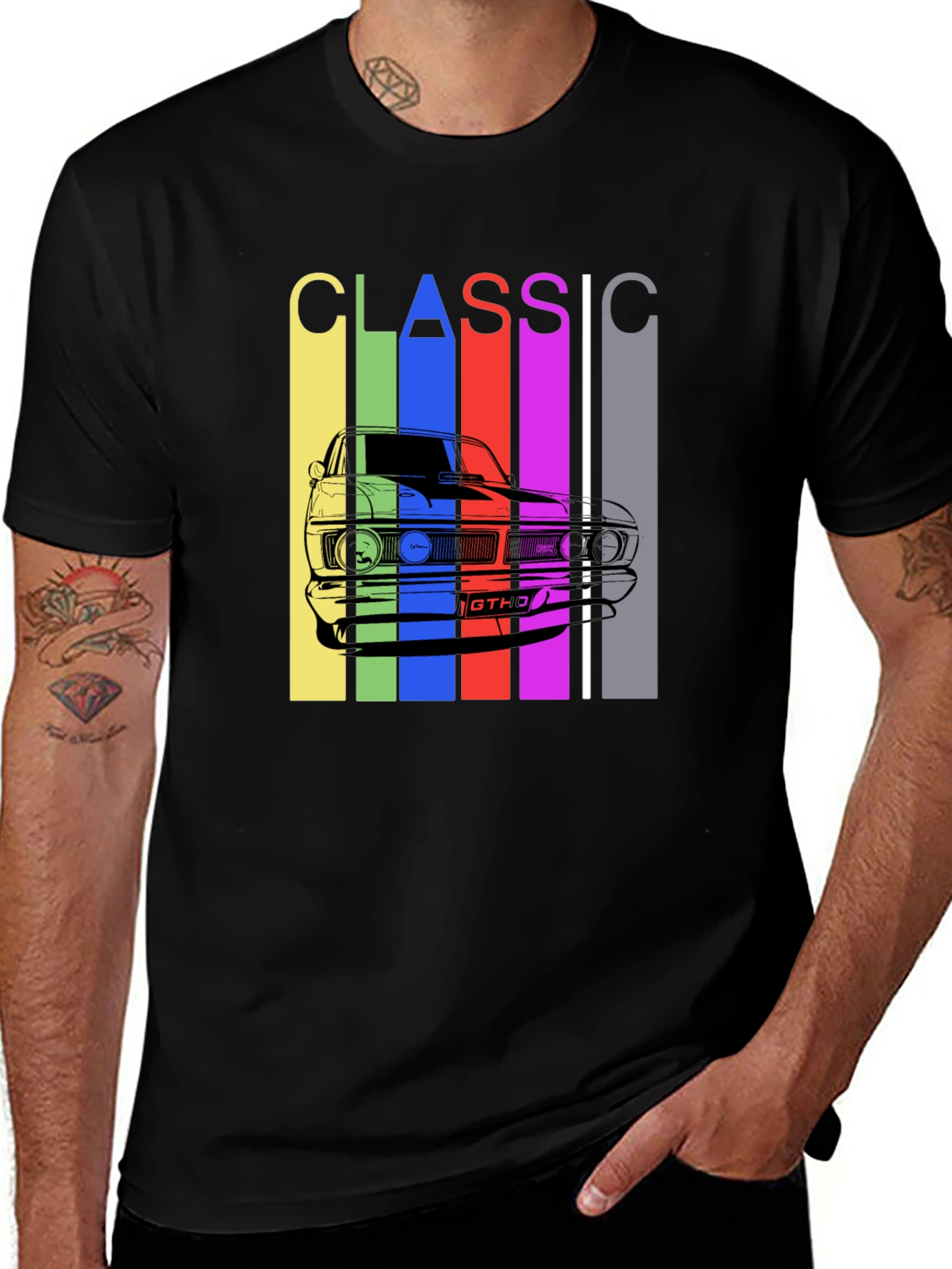Variant 12 of Classic Car T-Shirt - Retro Style Men's Tee