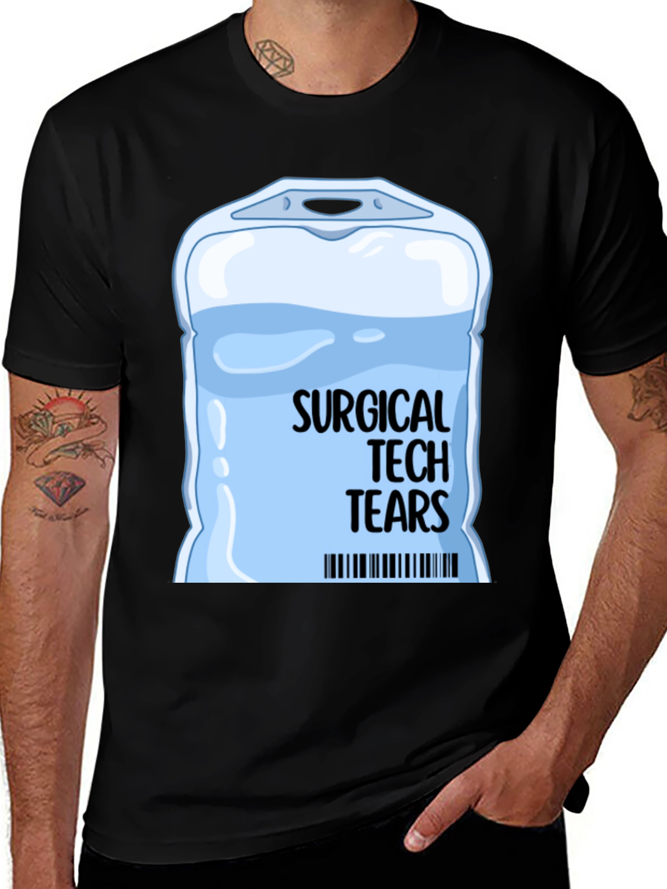Variant 11 of Surgical Tech Tears Graphic T-Shirt