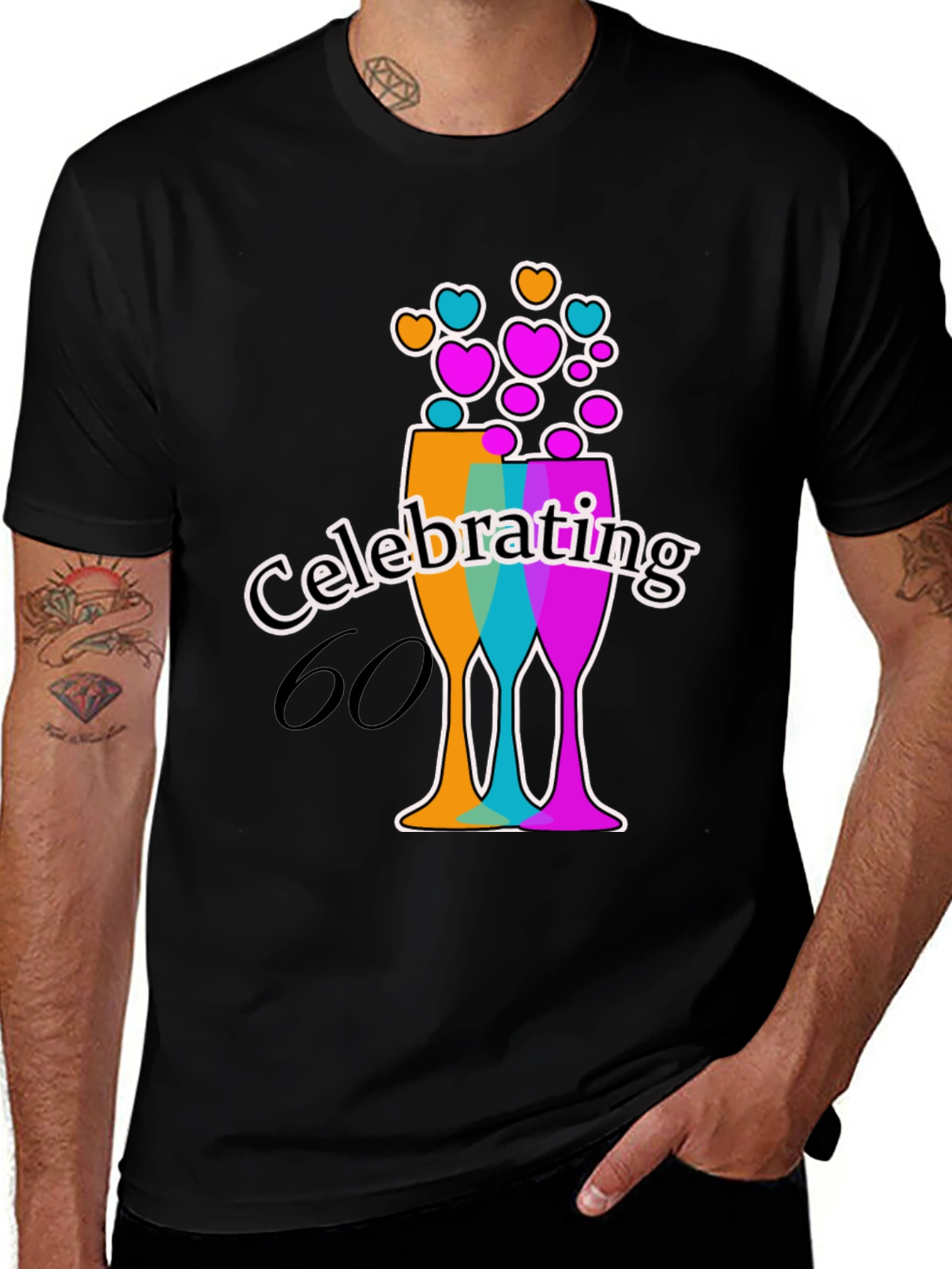 Celebrating 60th Birthday T-Shirt