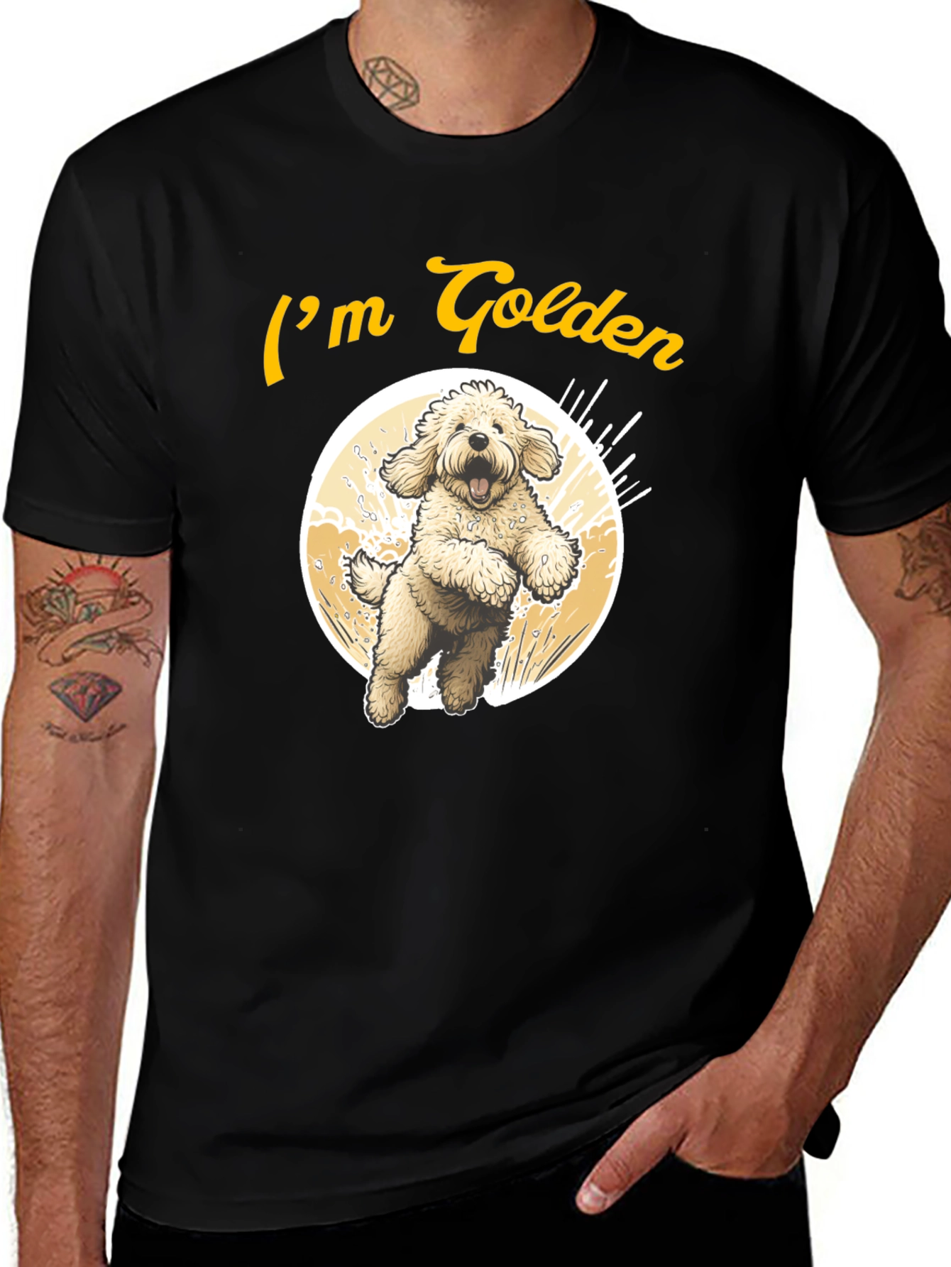 Variant 4 of Golden Doodle T-Shirt