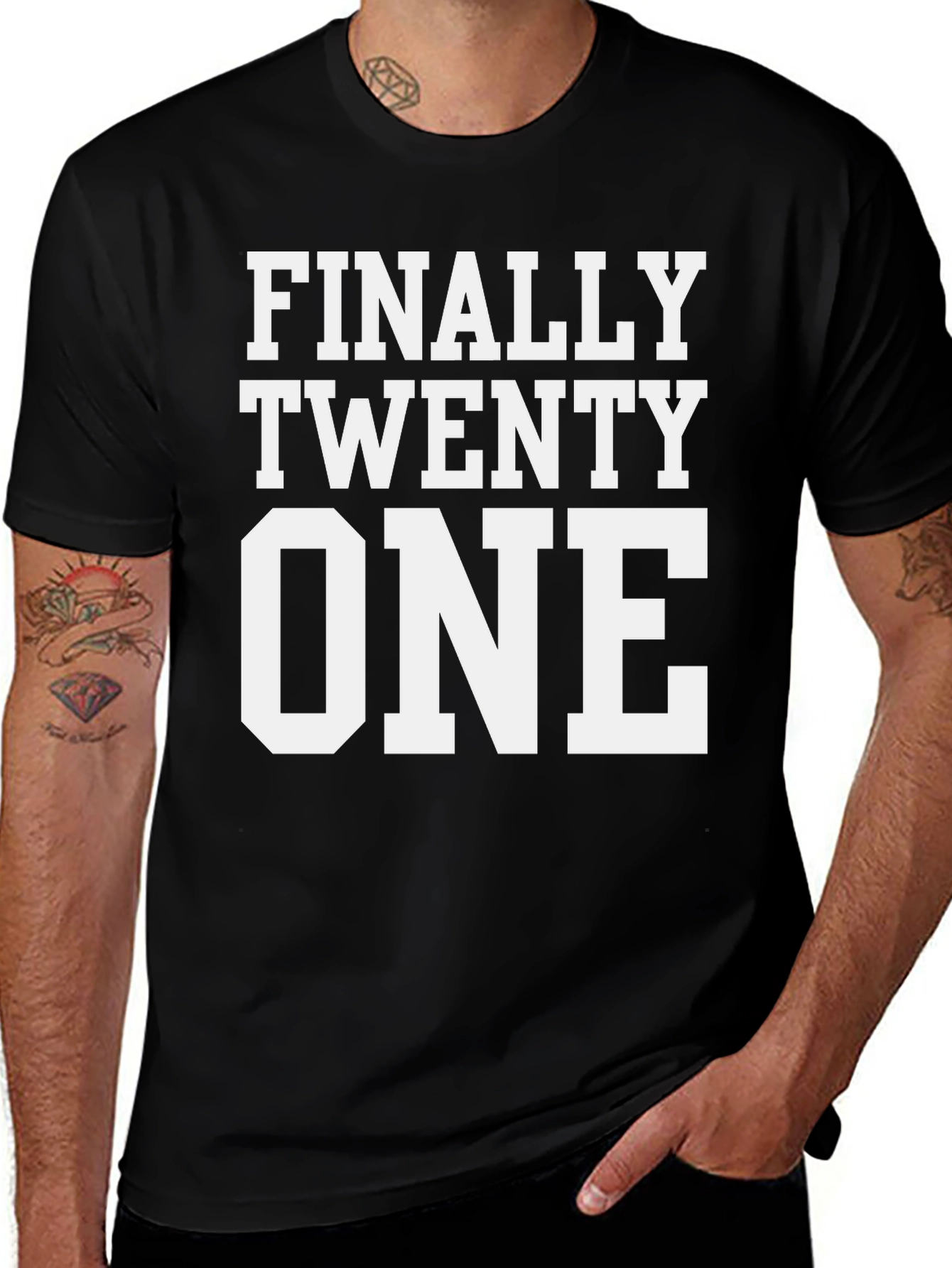 Variant 22 of Finally Twenty One T-Shirt