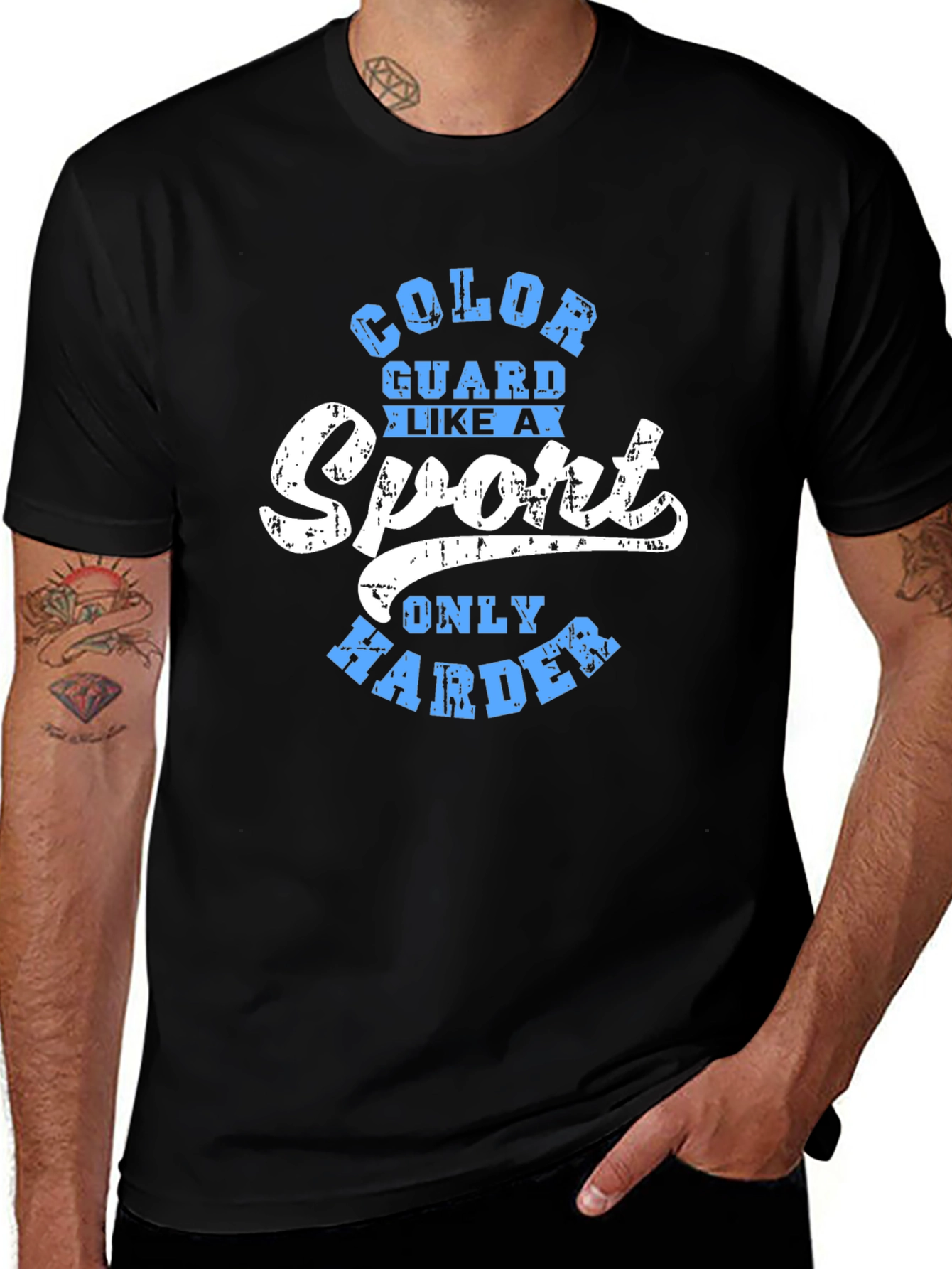 Variant 3 of Color Guard T-Shirt - Sport Only Harder