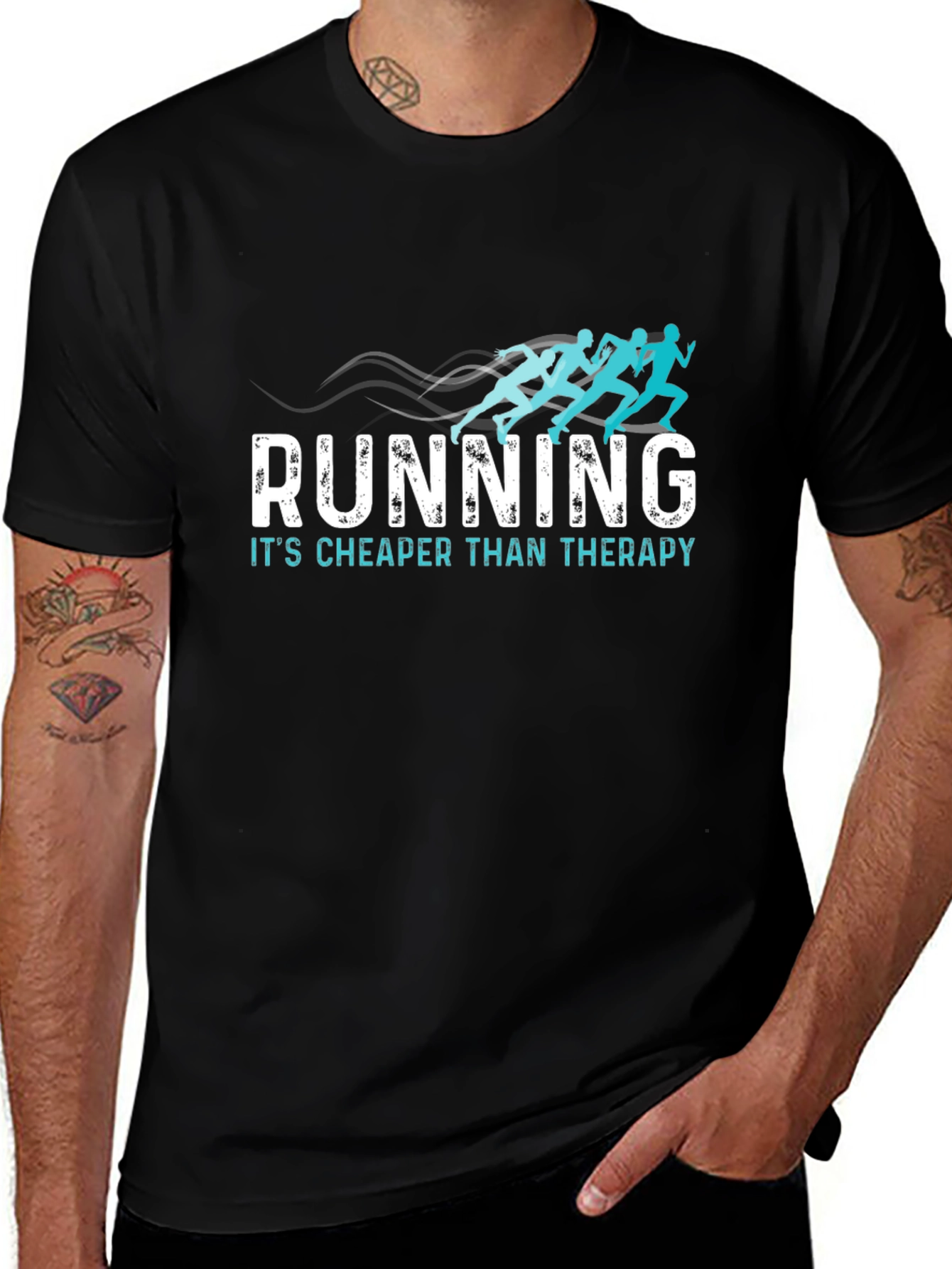 Running Cheaper Than Therapy T-Shirt