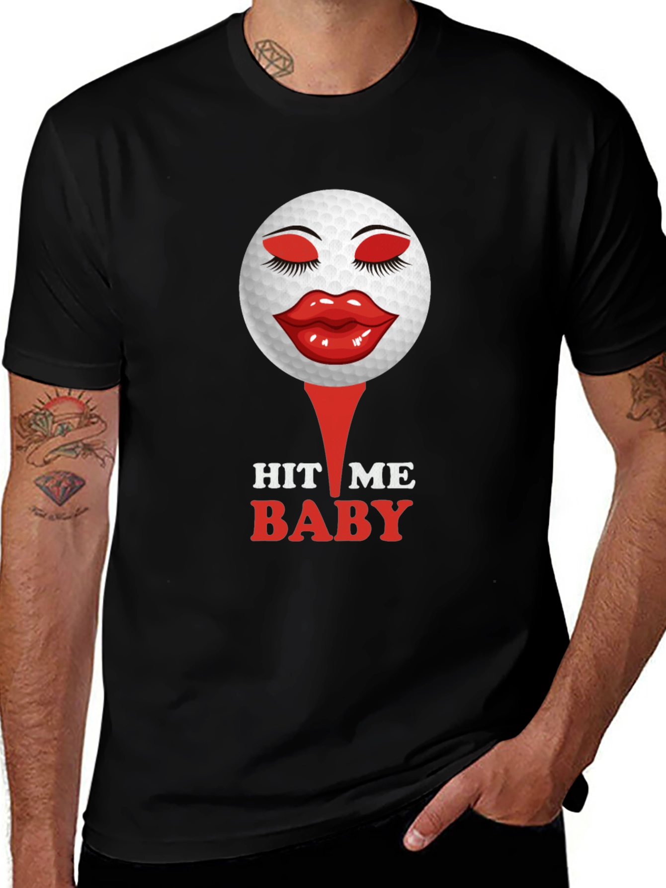 Variant 25 of Hit Me Baby Golf Ball Tee