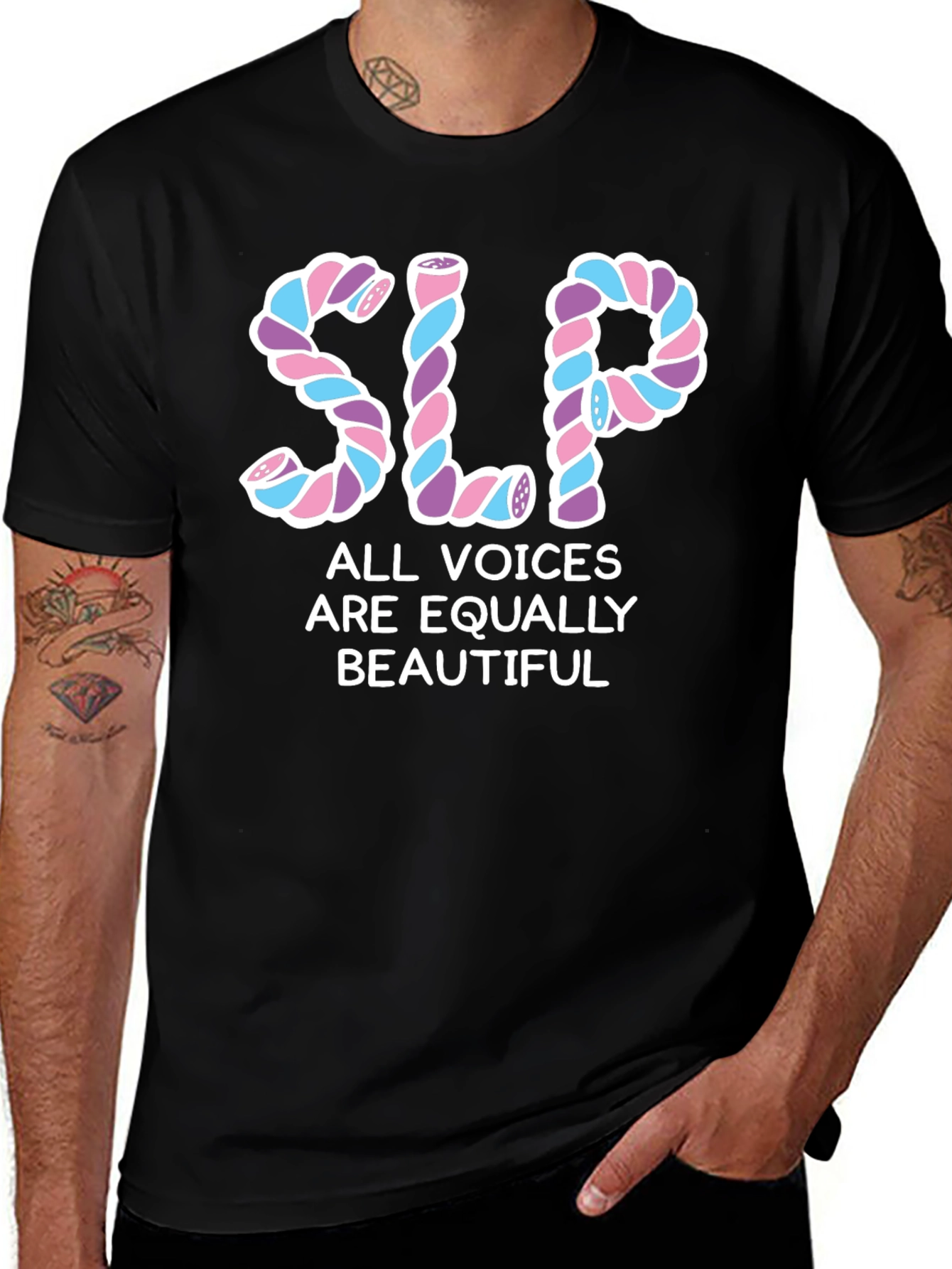 SLP All Voices Are Equally Beautiful T-Shirt