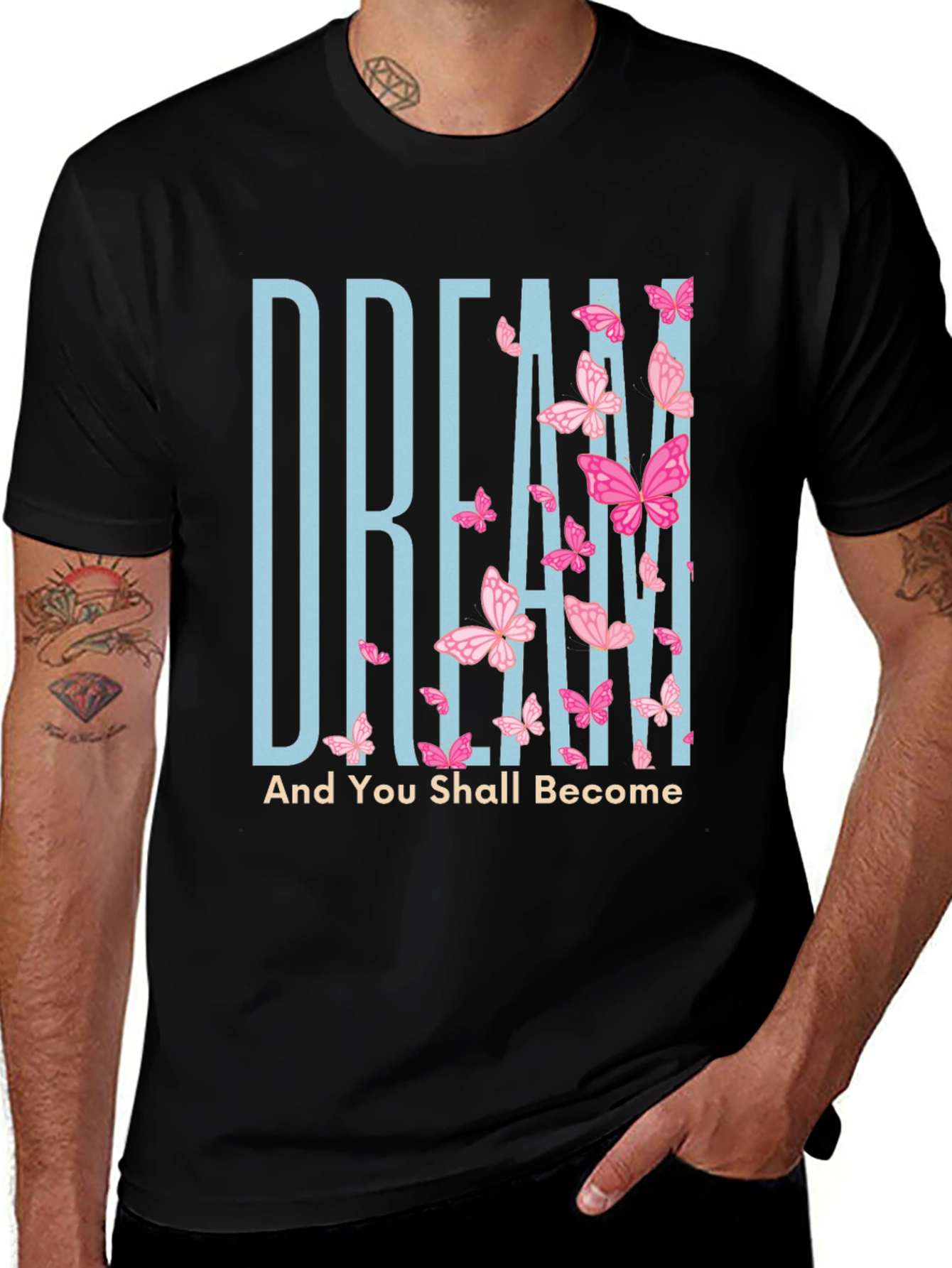 Variant 26 of Dream Butterfly Graphic Tee