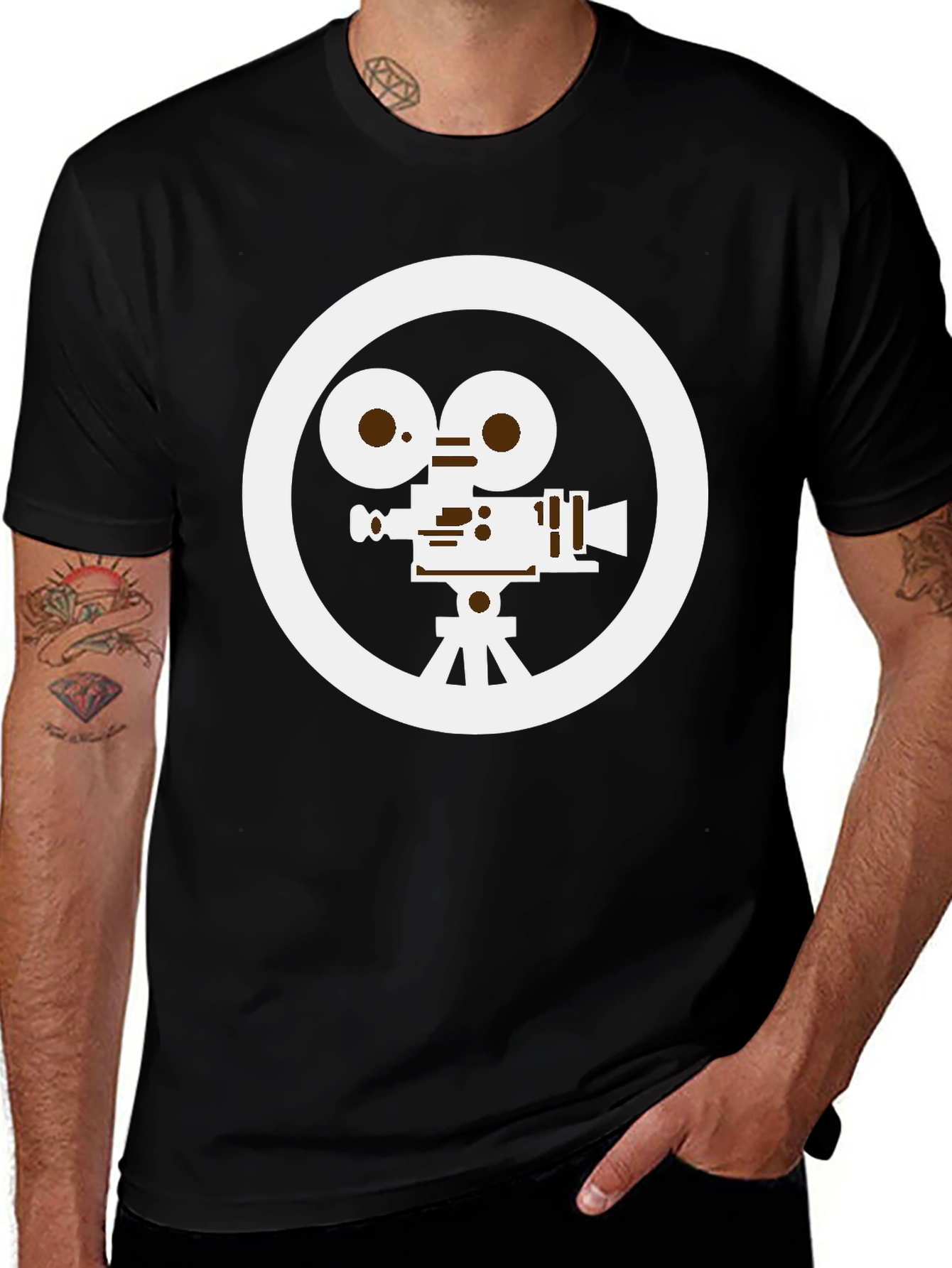 Variant 14 of Vintage Camera T-Shirt - Classic Film Lover's Tee