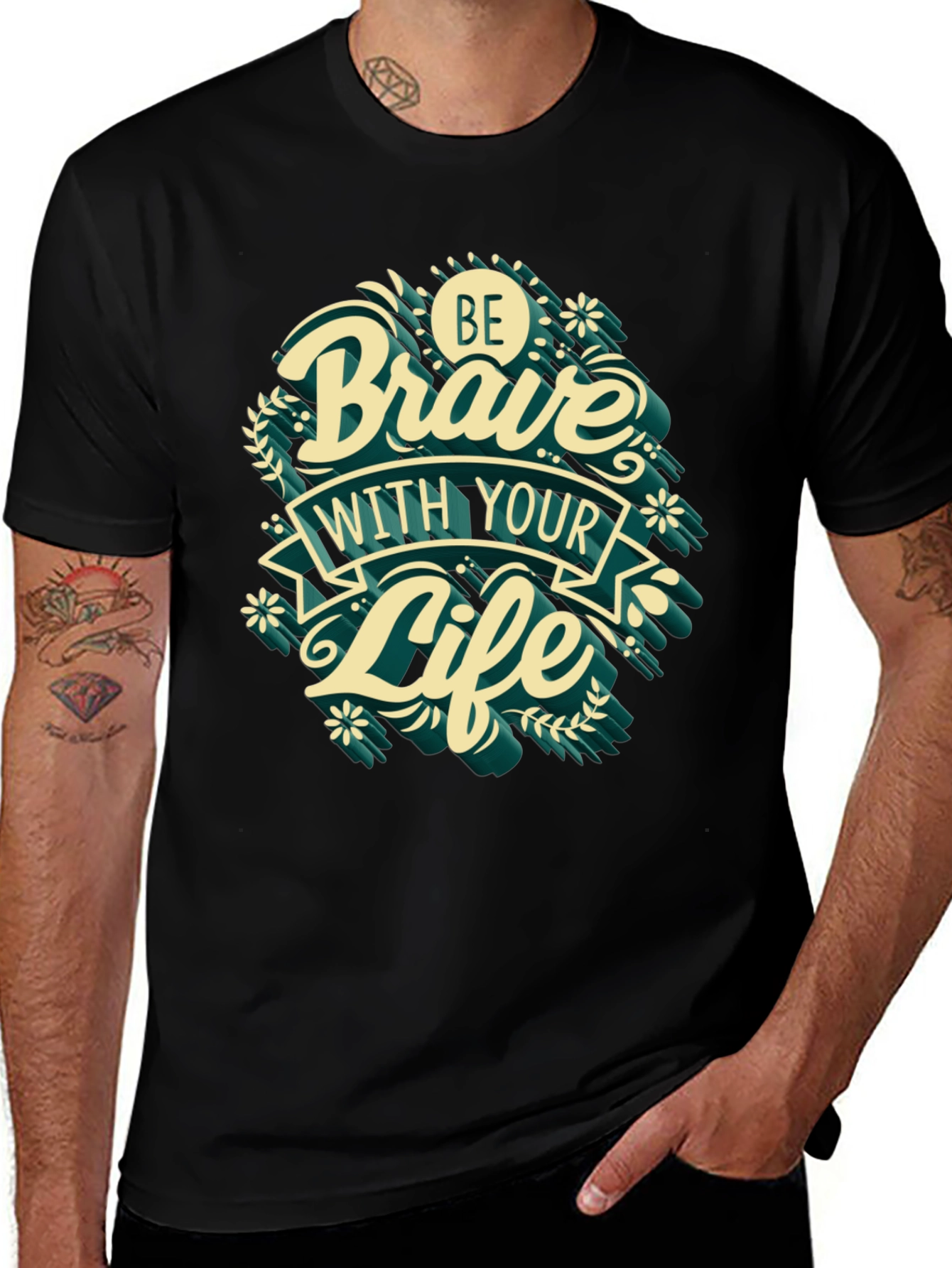 Variant 22 of Be Brave With Your Life T-Shirt