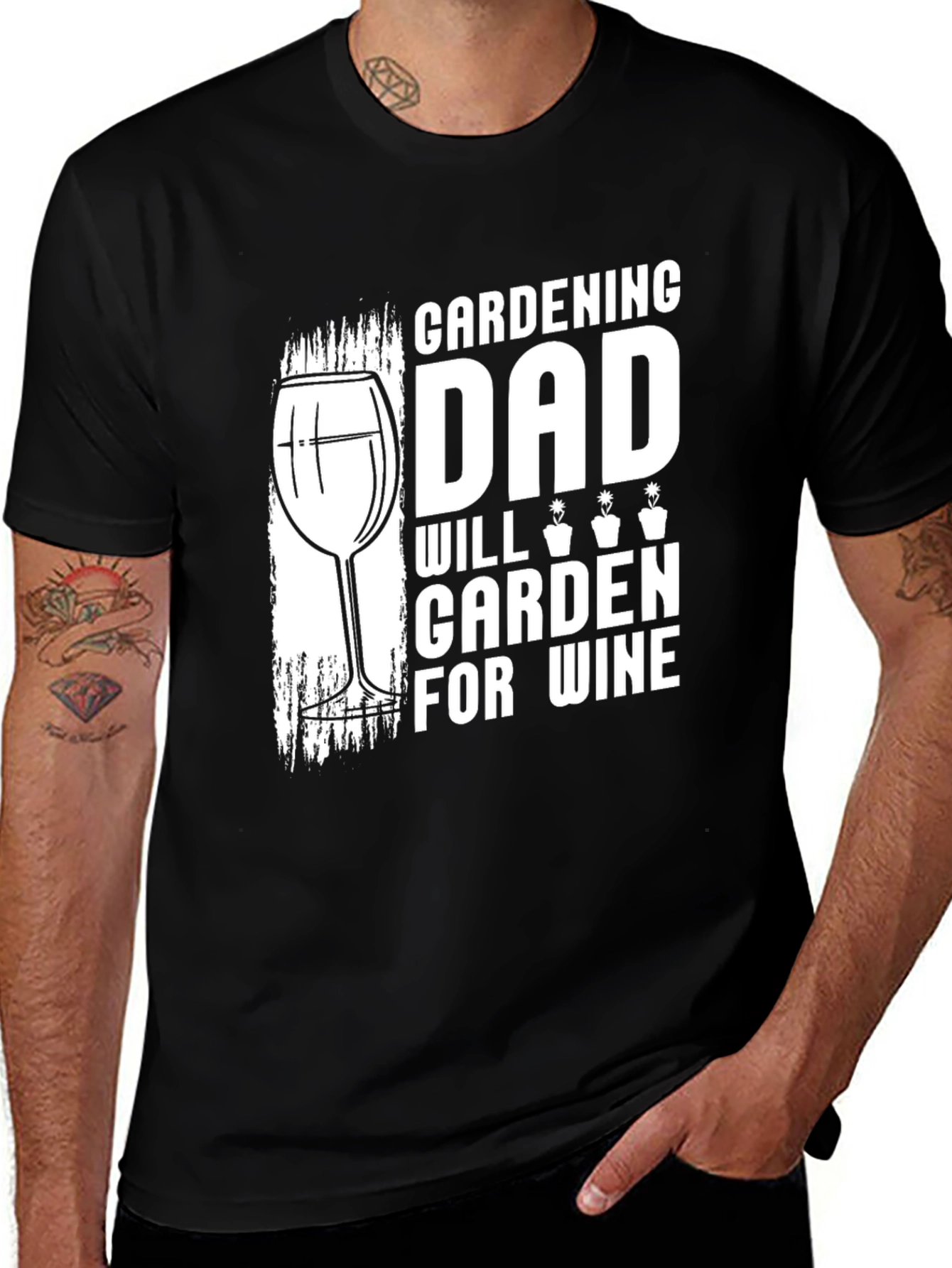 Variant 12 of Gardening Dad T-Shirt - Wine Lover's Gift