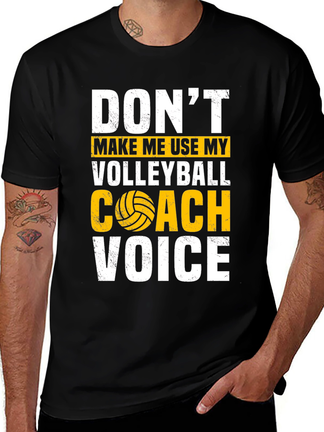 Variant 13 of Volleyball Coach T-Shirt - Funny Warning Tee