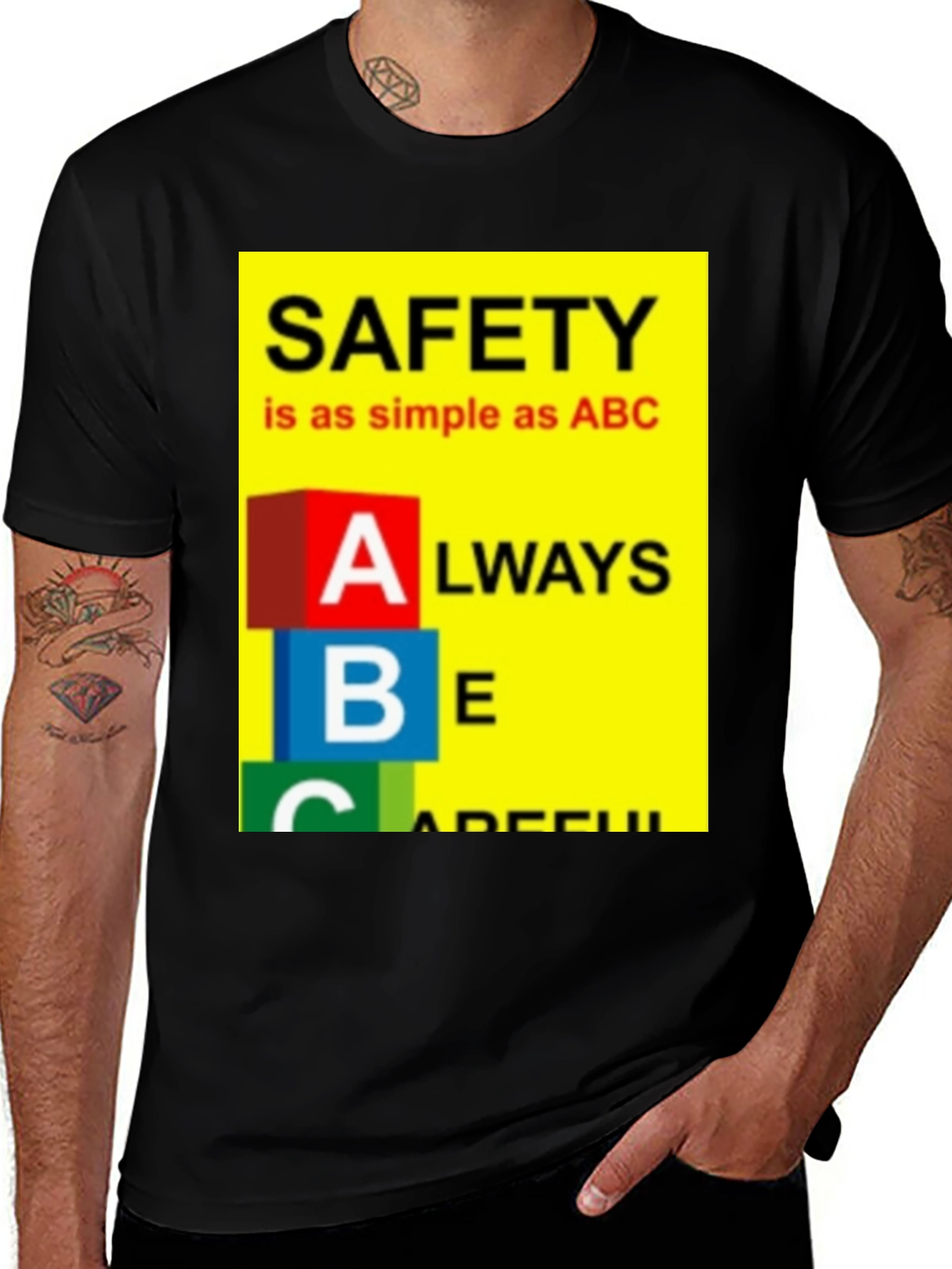 Safety ABC T-Shirt - Always Be Careful Tee