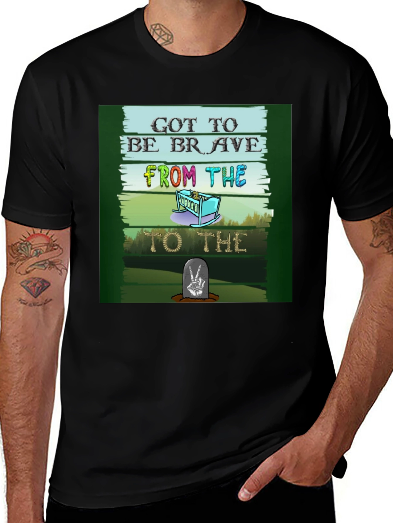 Variant 12 of Got to be Brave T-Shirt