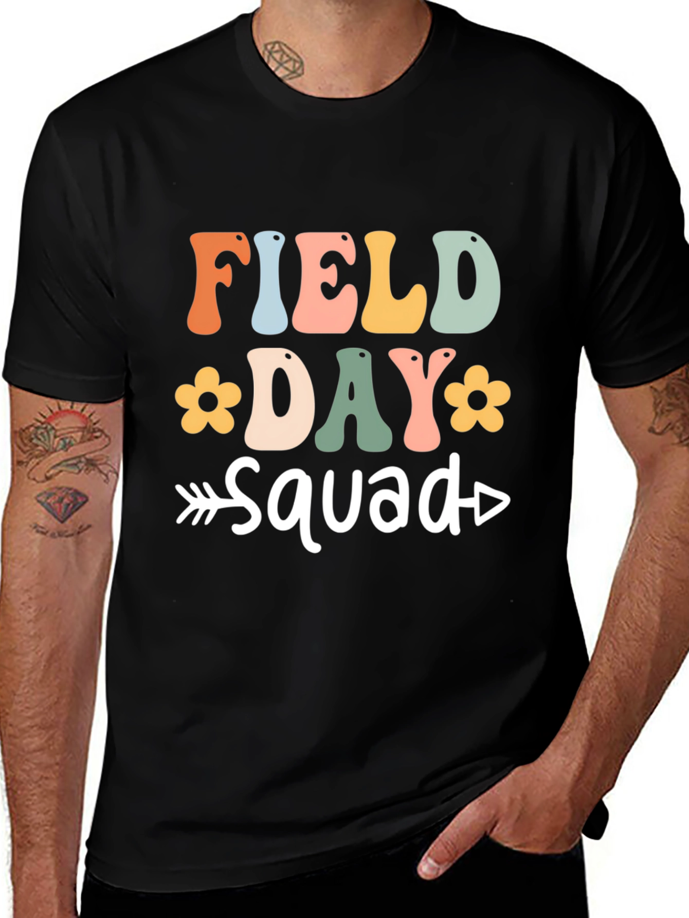 Field Day Squad Retro Graphic T-Shirt