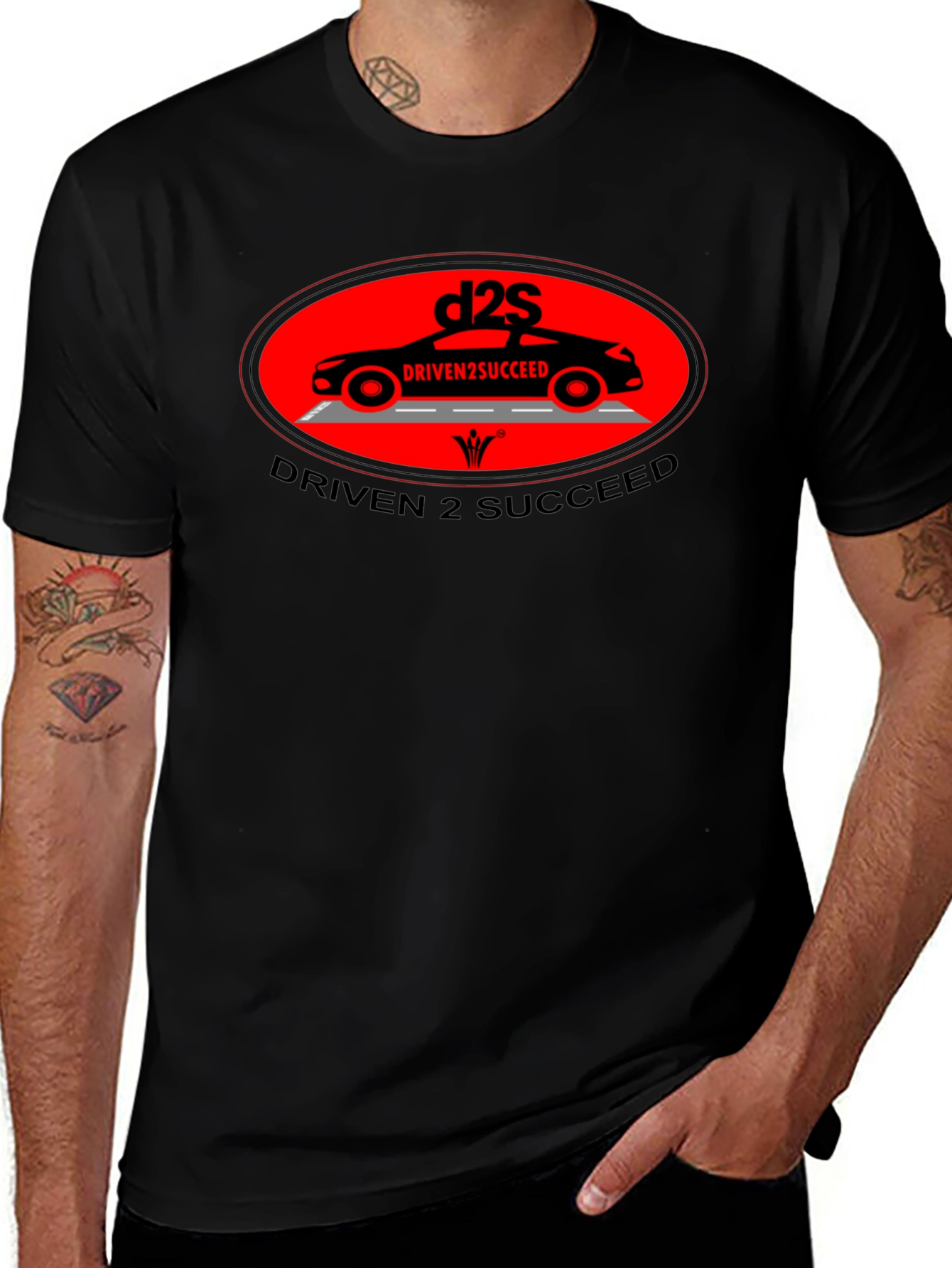 Variant 19 of Driven 2 Succeed Black T-Shirt