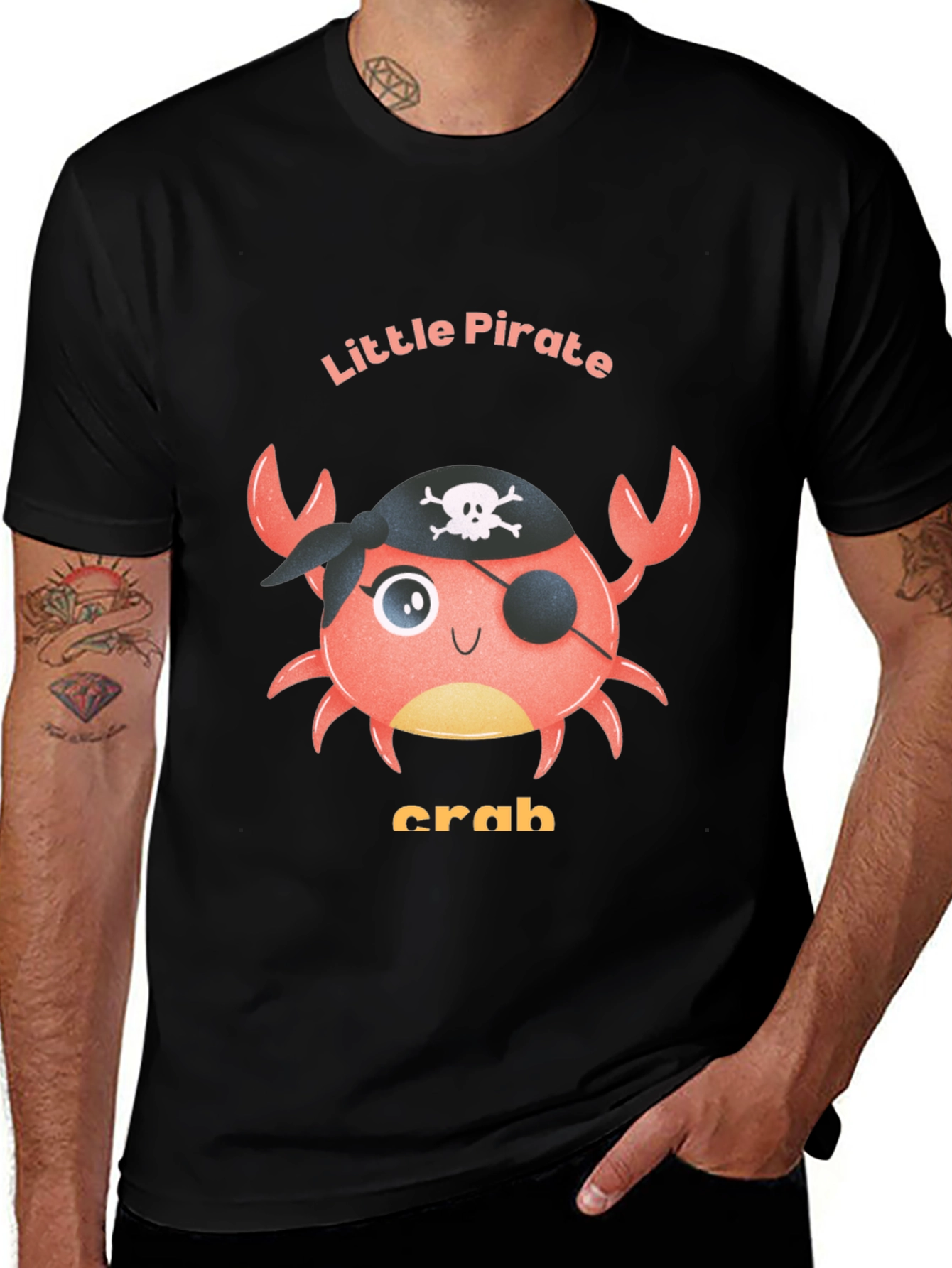 Variant 28 of Little Pirate Crab T-Shirt