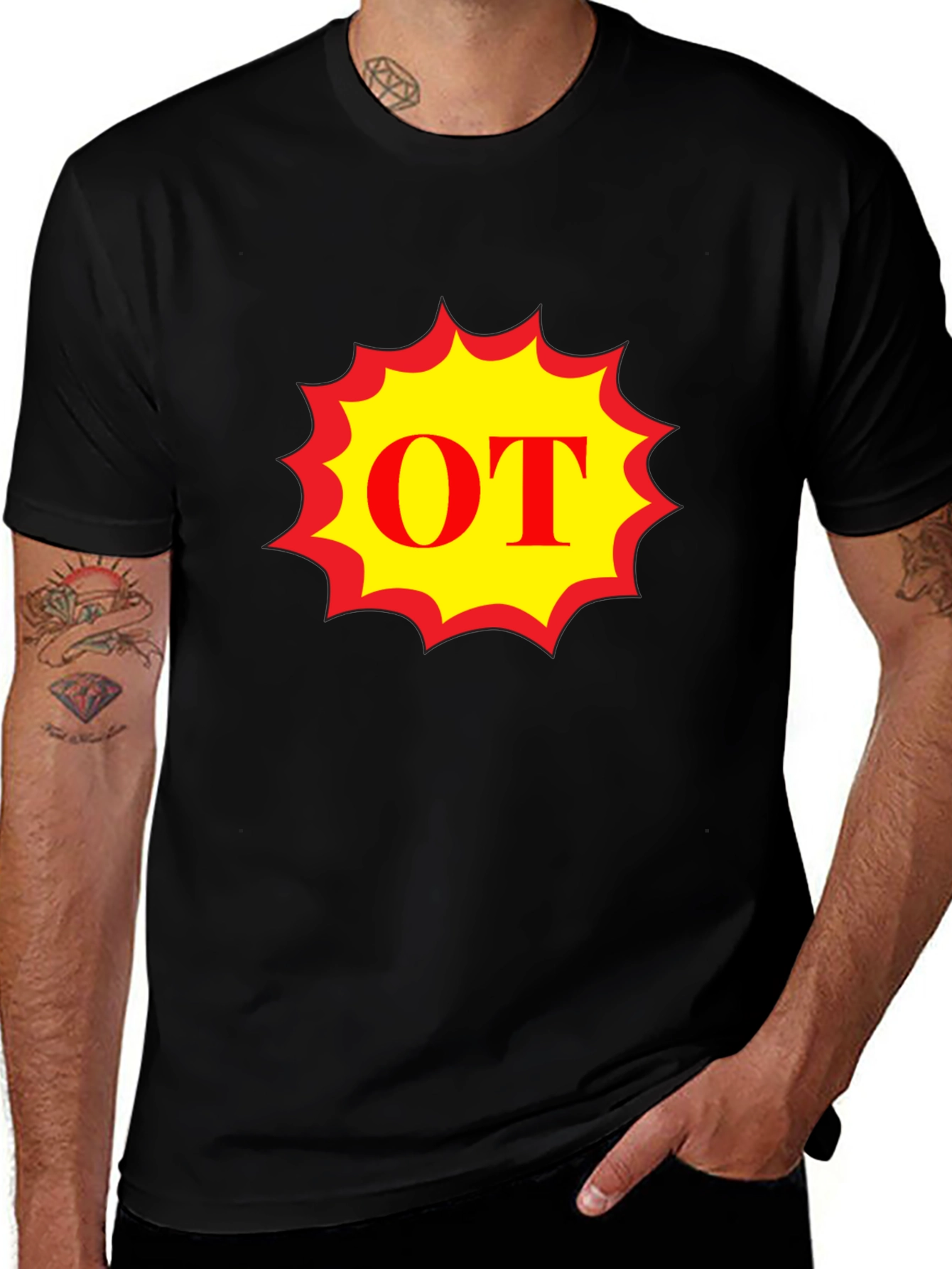 Variant 24 of OT Burst T-Shirt - Bold Graphic Tee