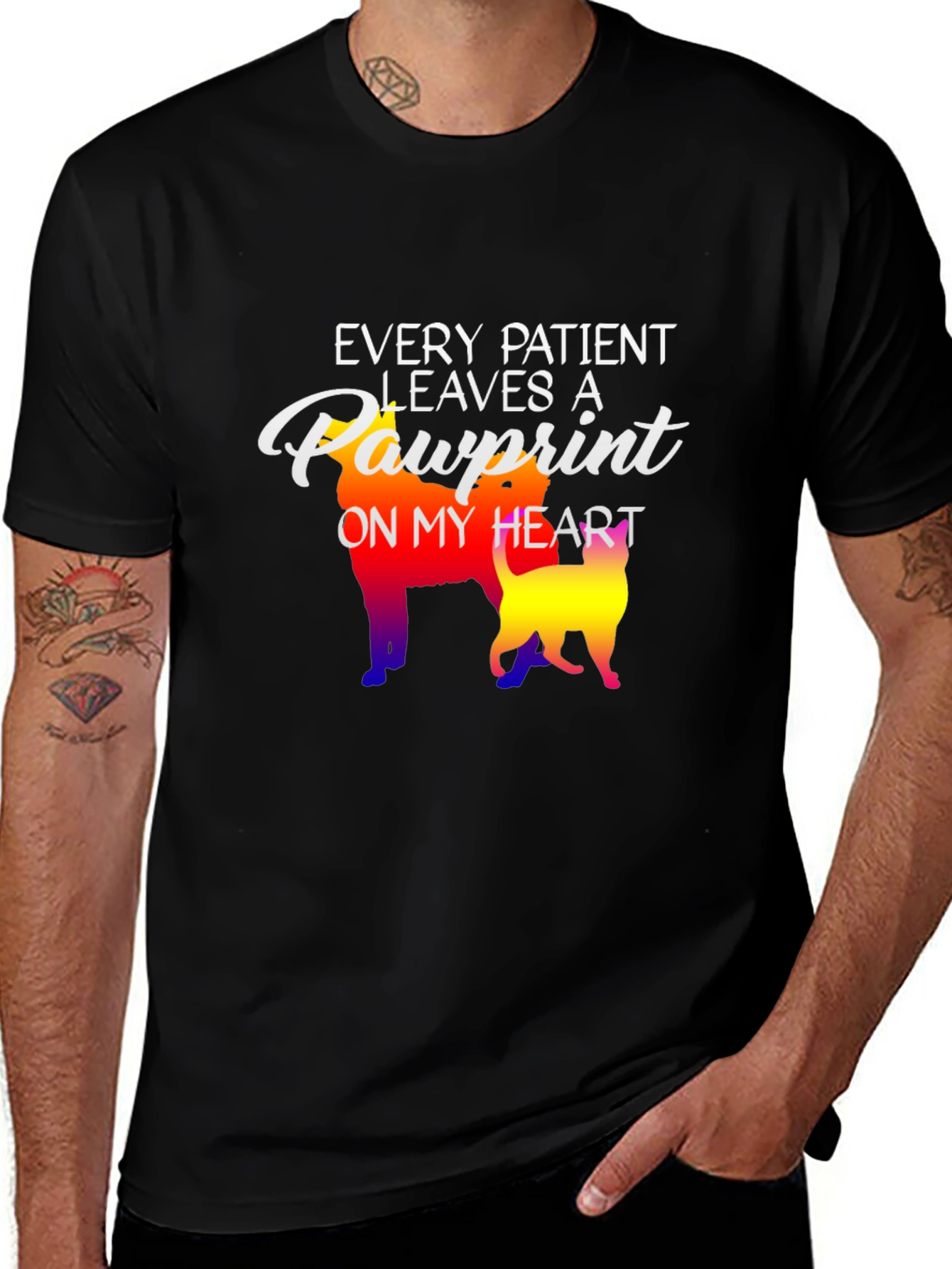 Variant 13 of Every Patient Leaves Pawprint T-Shirt