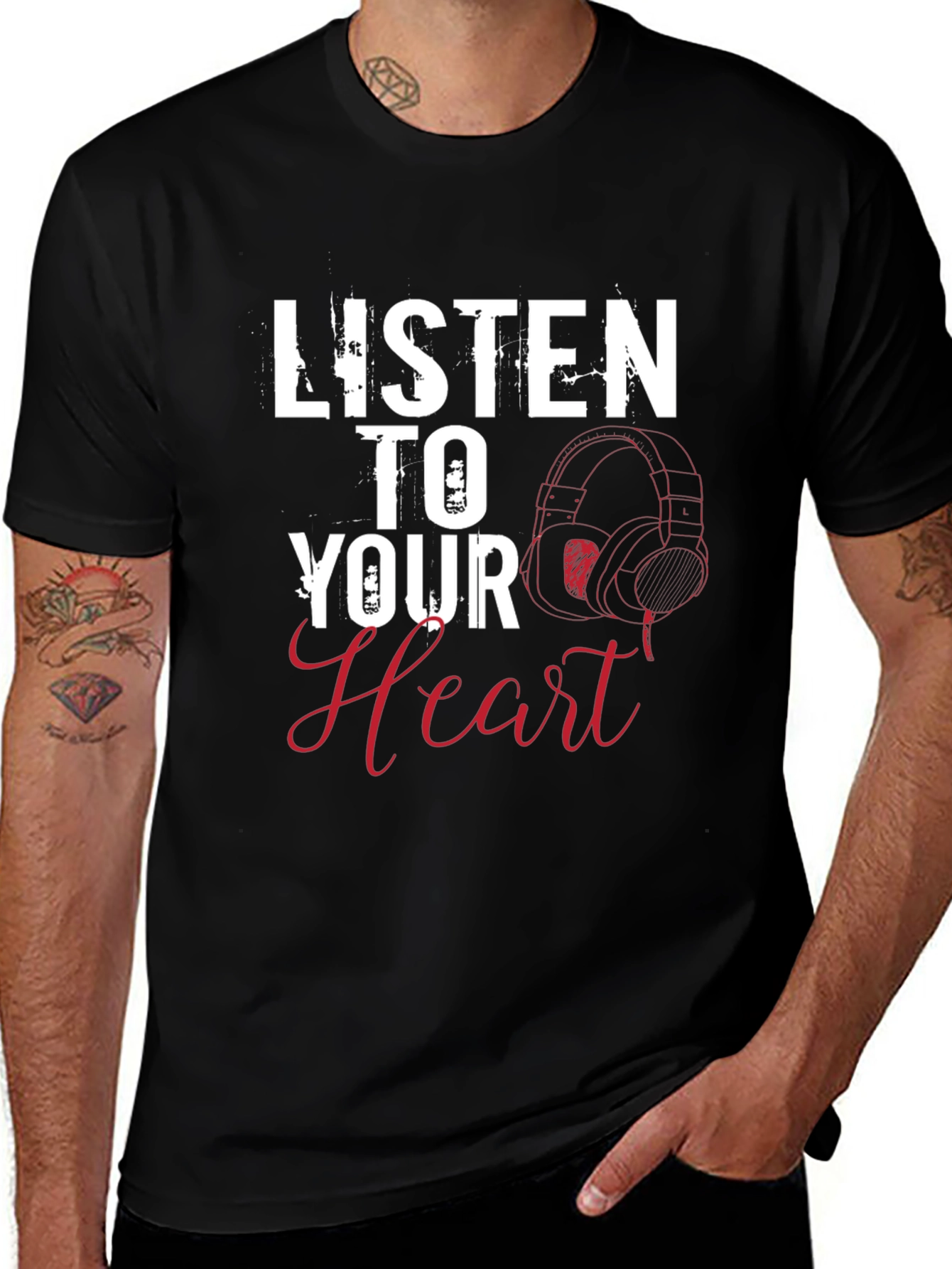 Variant 22 of Listen To Your Heart T-Shirt