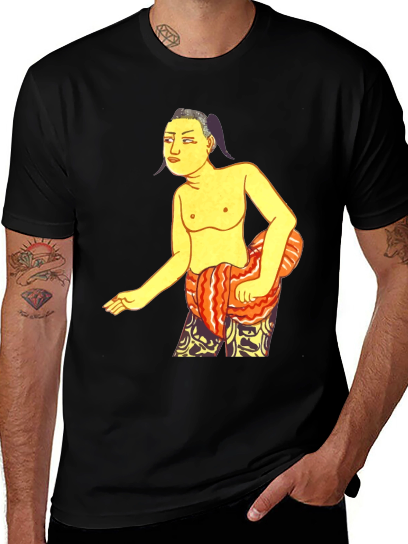 Variant 21 of Novelty Graphic T-Shirt - Ancient Art