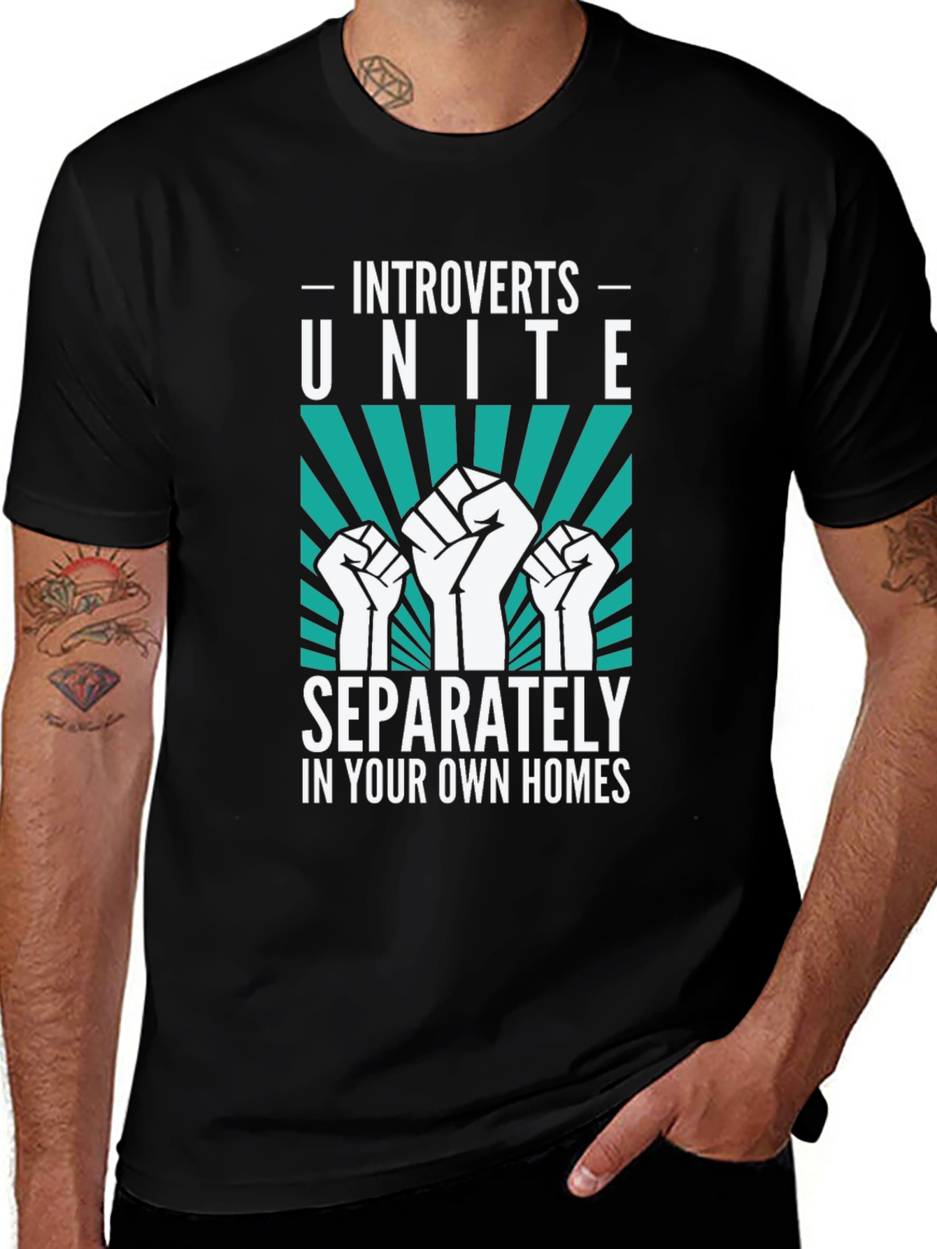 Variant 22 of Introverts Unite Separately T-Shirt