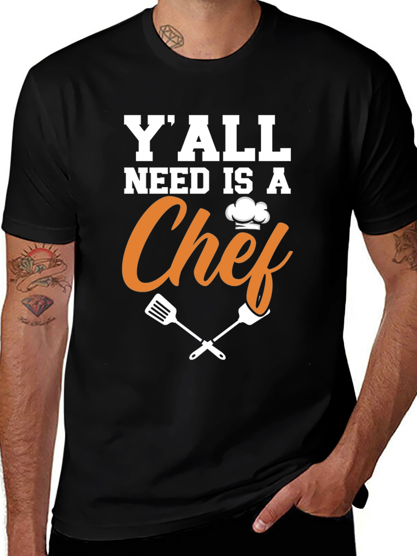 Variant 12 of Y'all Need A Chef Funny T-Shirt