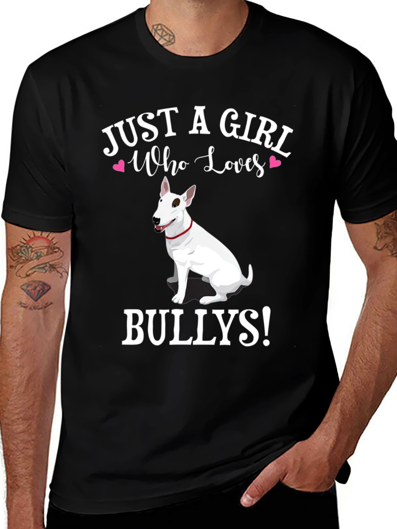 Just A Girl Who Loves Bullies T-Shirt