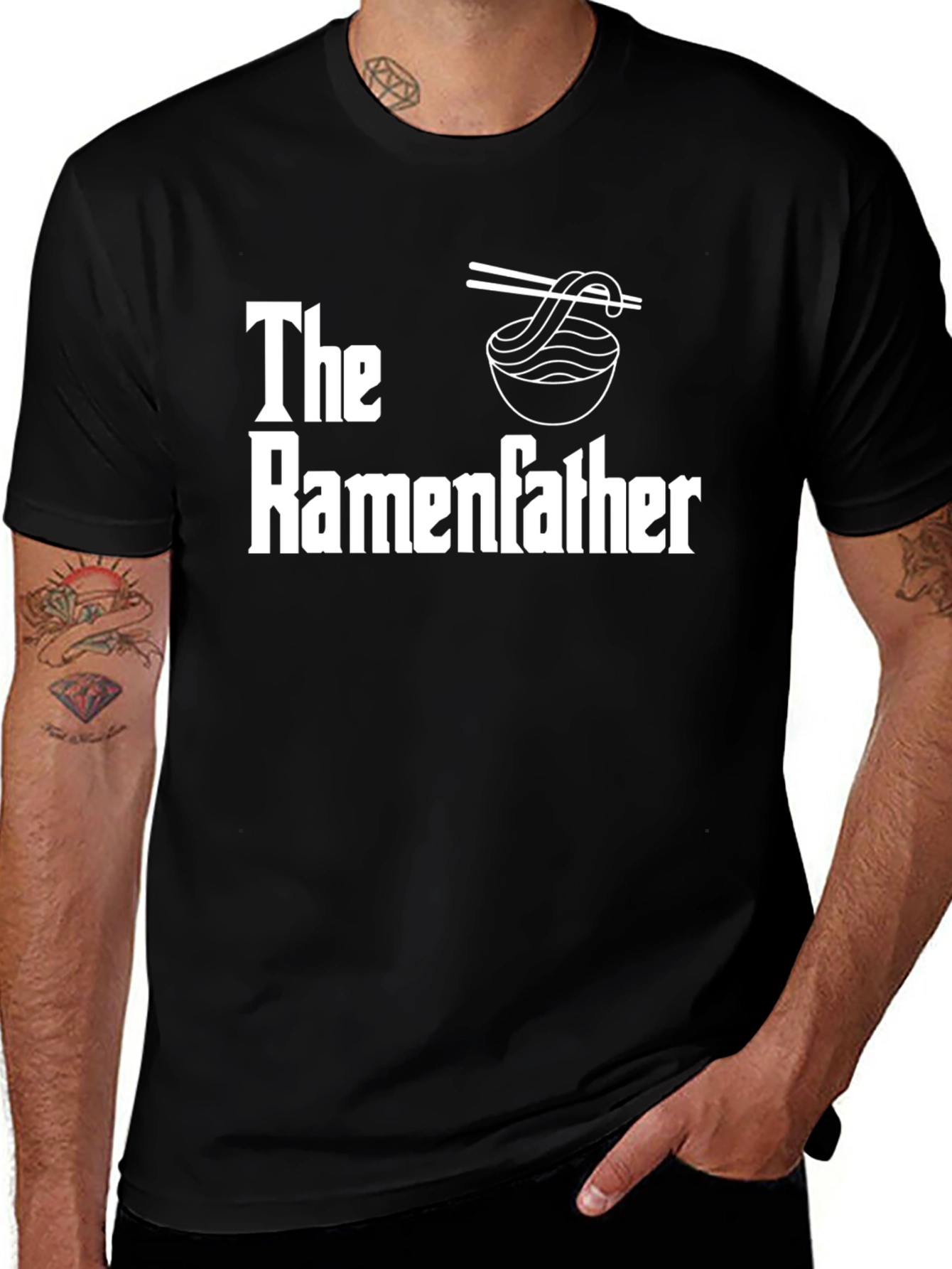 The Ramenfather T-Shirt - Foodie Father's Day Gift