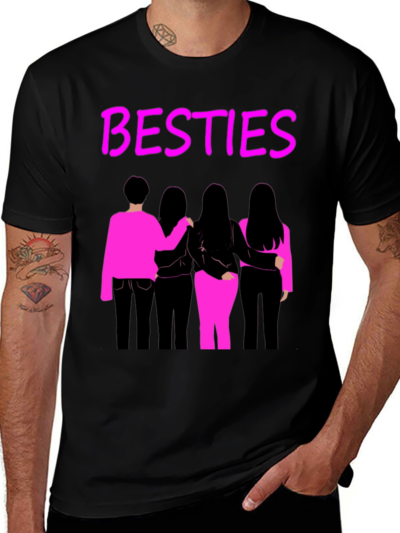 Besties Graphic T-Shirt