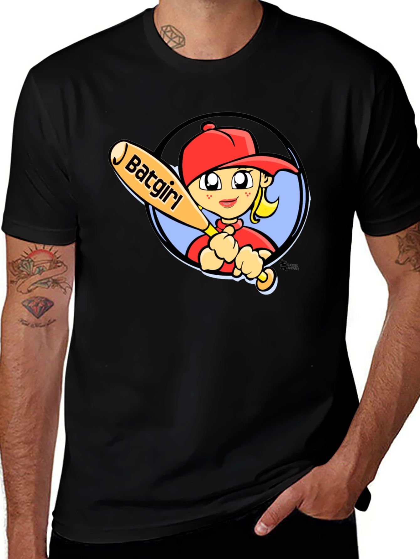 Variant 30 of Batgirl Baseball T-Shirt