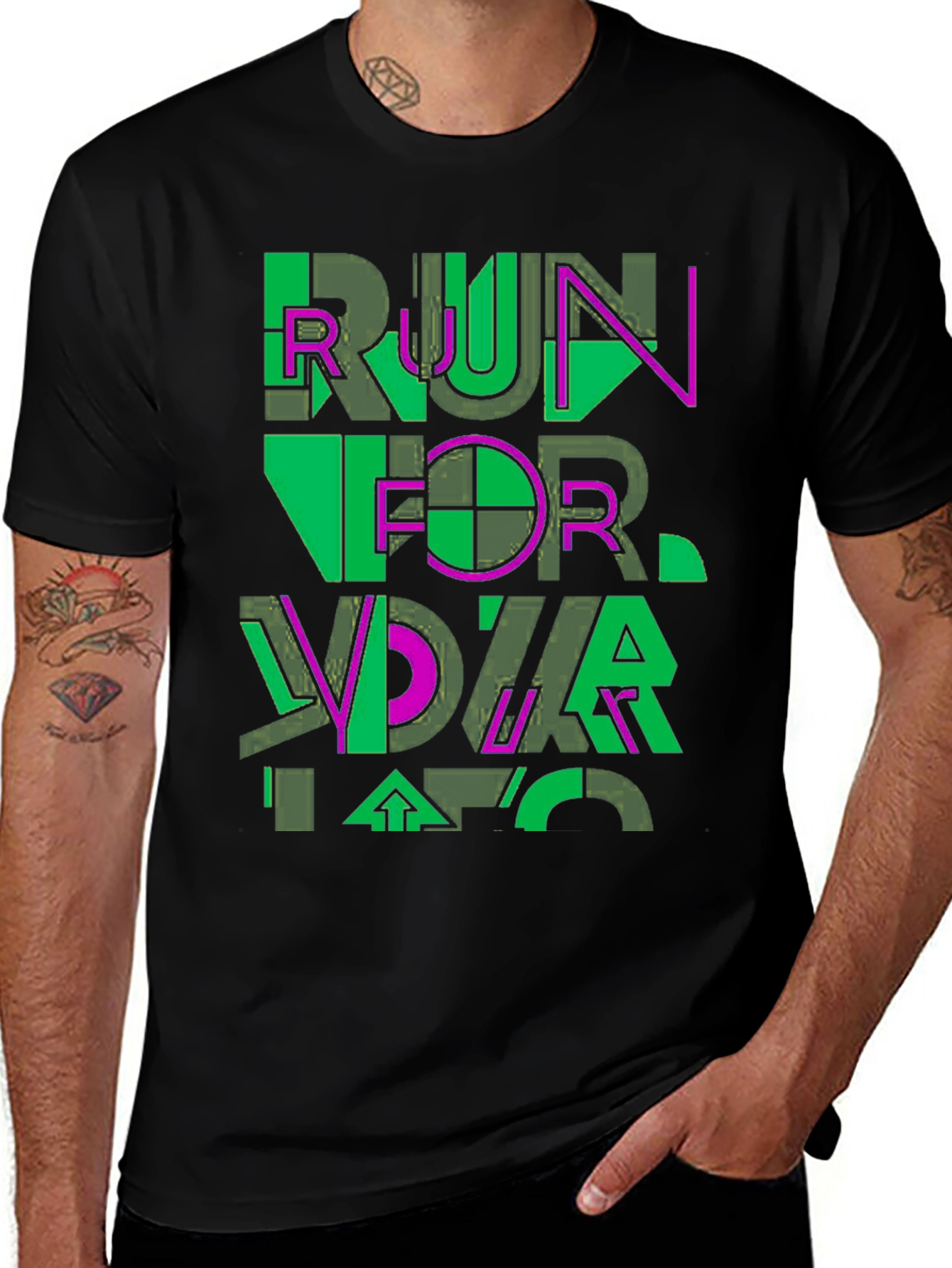 Variant 29 of Run For Your Life Graphic Tee