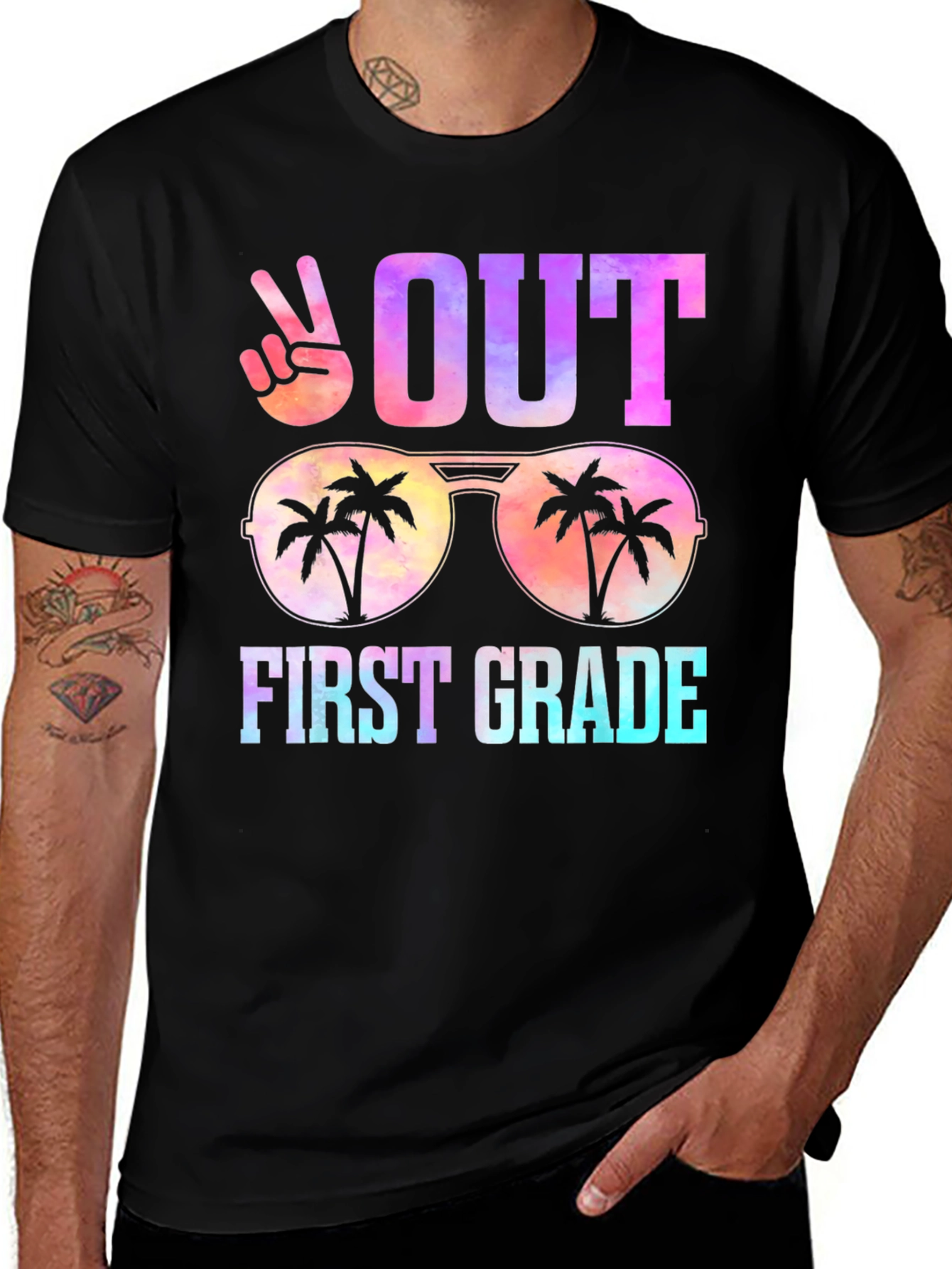 Variant 26 of Out of First Grade Summer T-Shirt