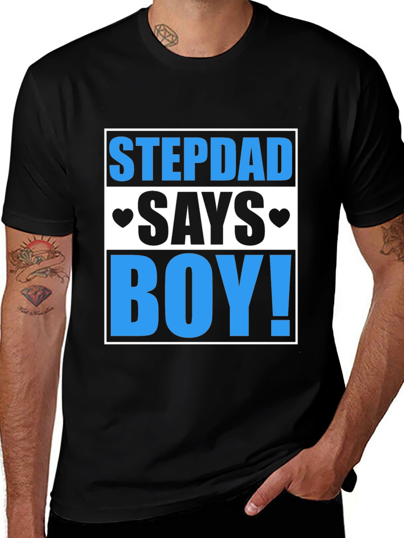 Funny Stepdad Says Boy T-Shirt