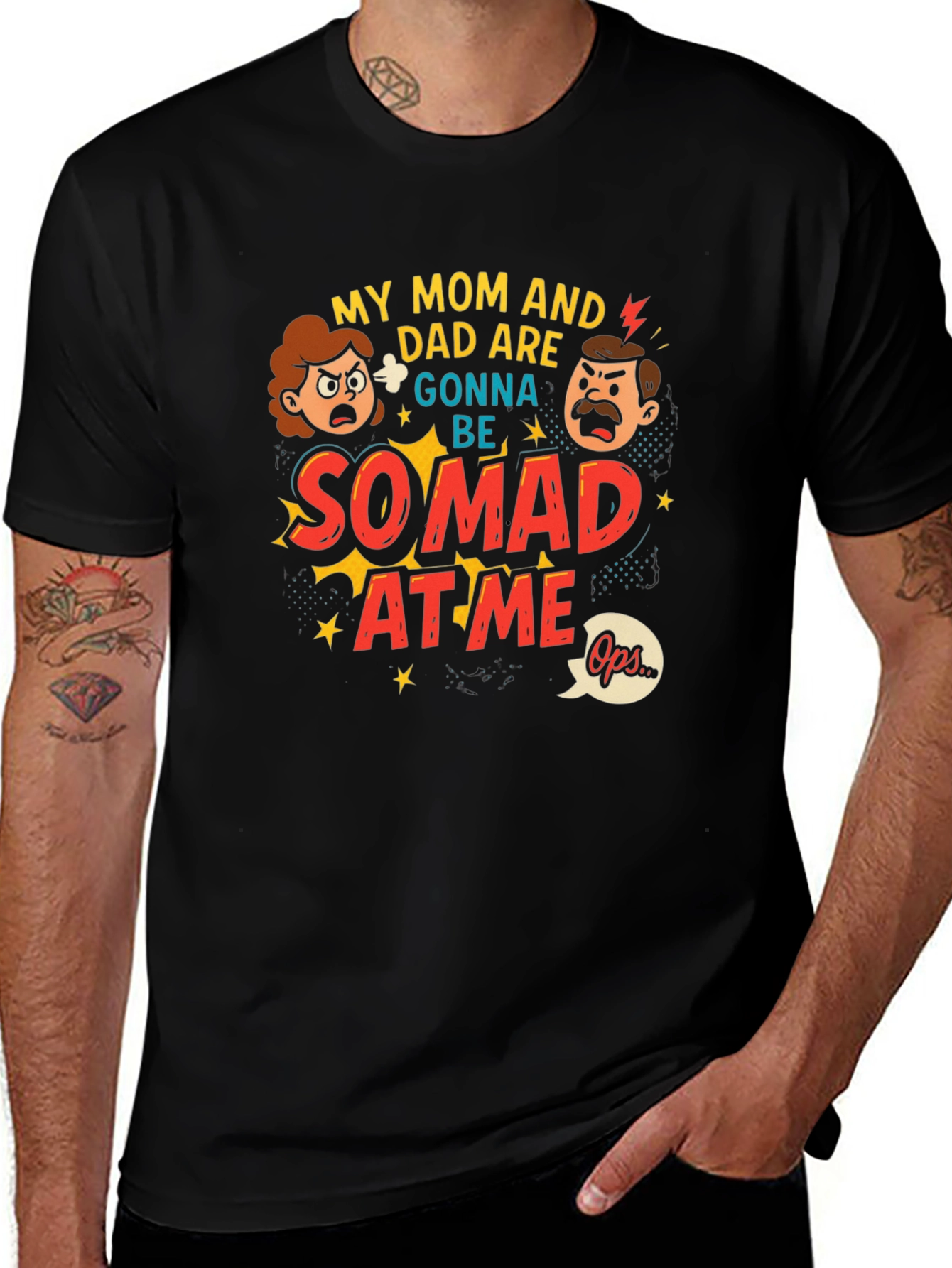 Variant 25 of So Mad At Me T-Shirt
