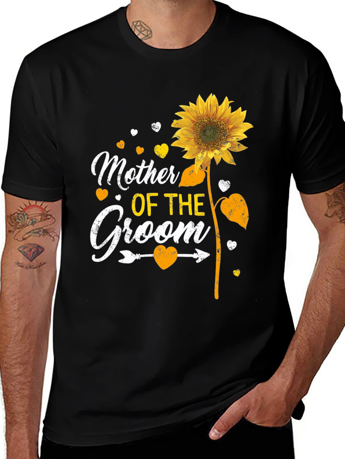 Mother of the Groom Sunflower T-Shirt