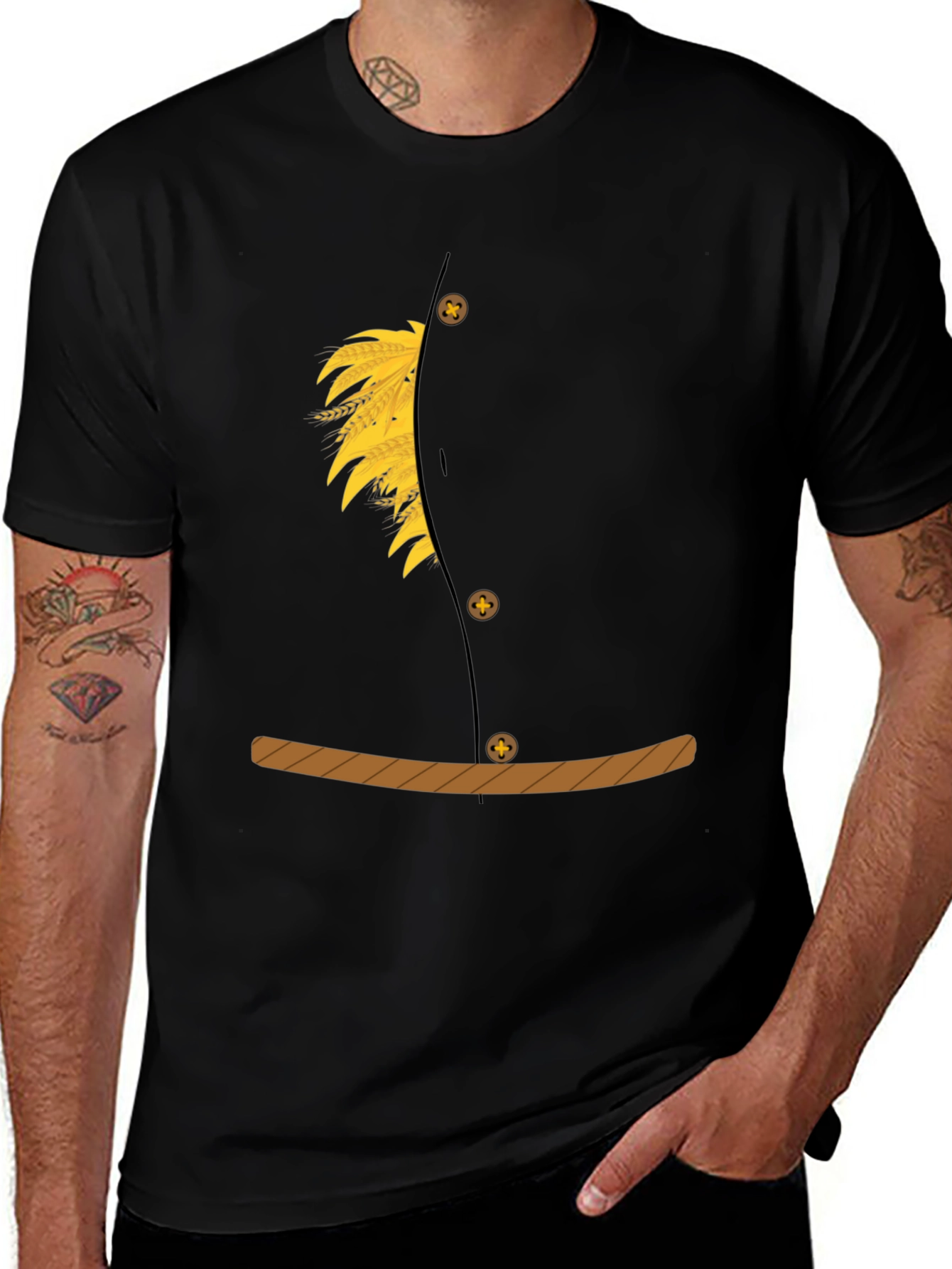 Variant 20 of Novelty Scarecrow Costume T-Shirt