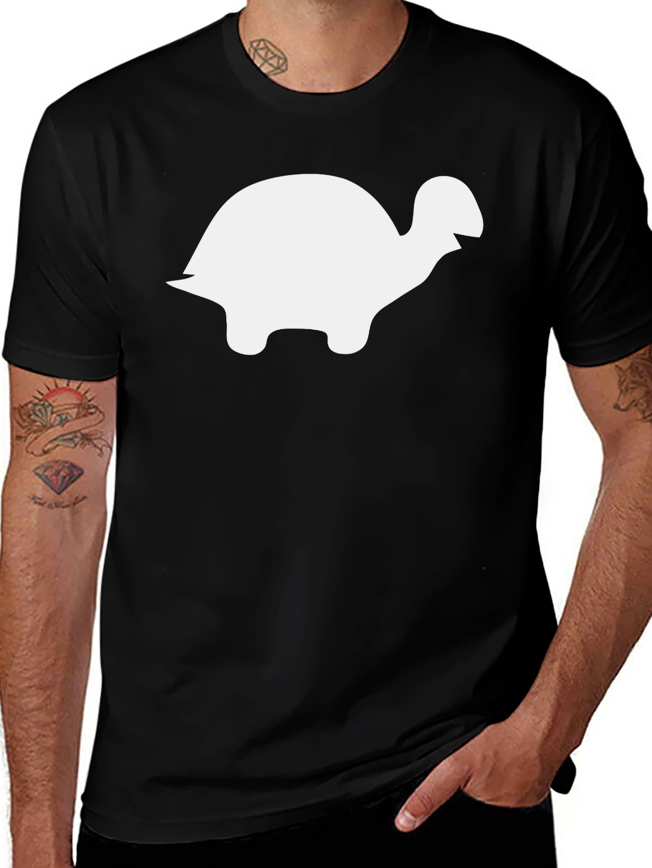 Variant 22 of Turtle Graphic Tee - Soft Cotton Comfort