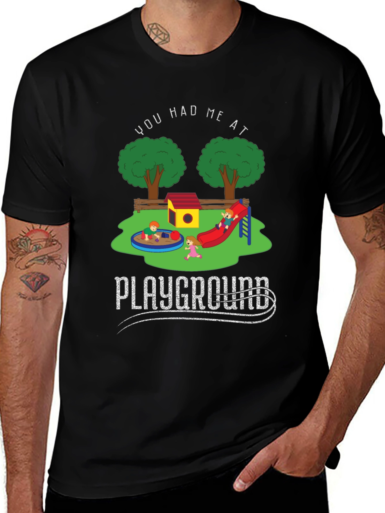 Variant 14 of Playground Graphic T-Shirt