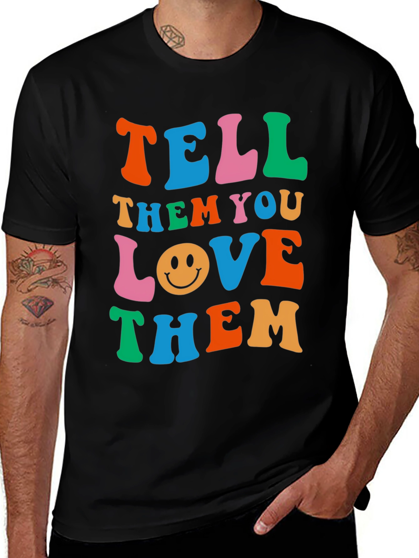 Variant 28 of Tell Them You Love Them Graphic T-Shirt