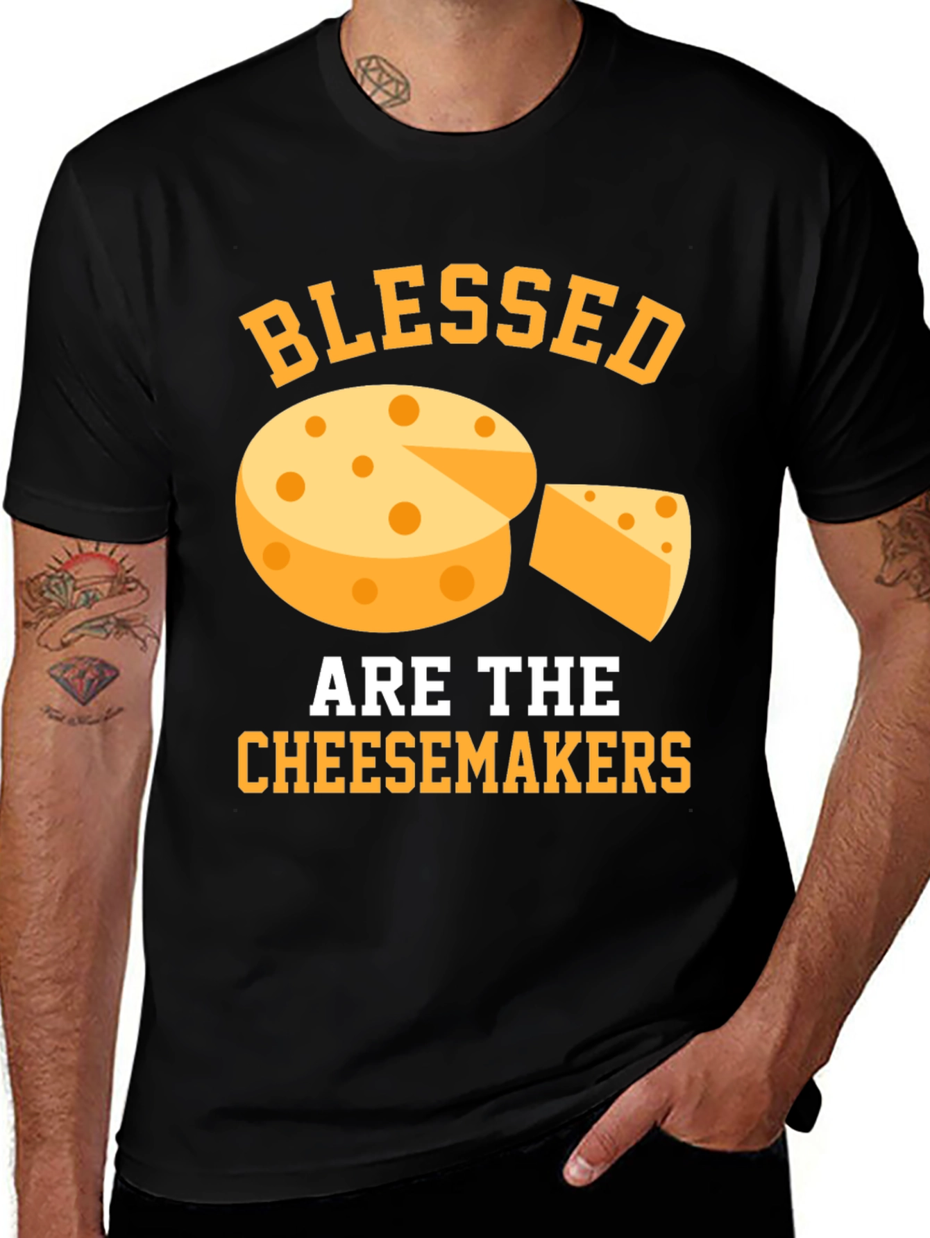 Variant 21 of Blessed Cheesemakers Graphic Tee