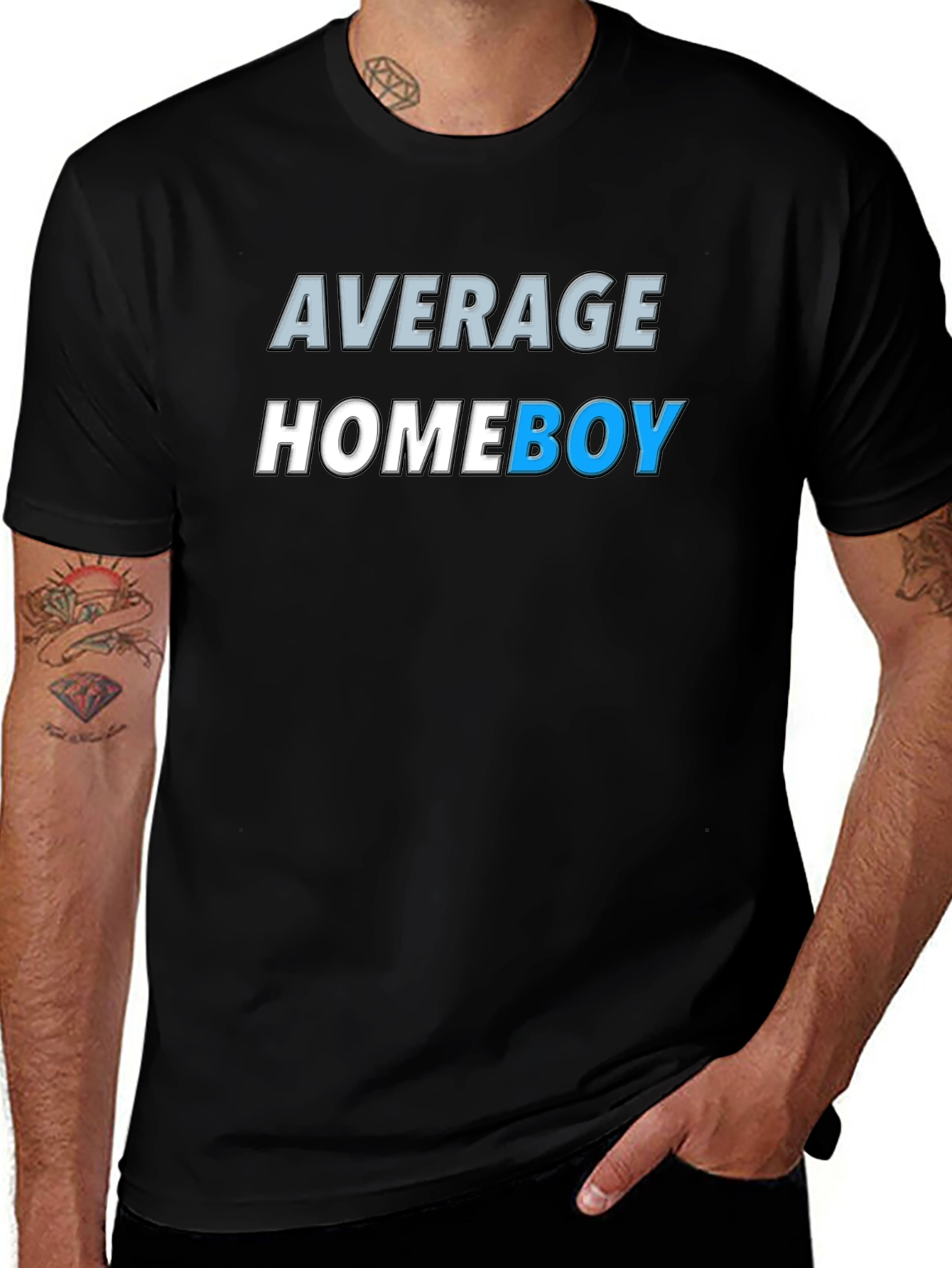 Variant 4 of Average Homeboy Graphic Tee - Stylish & Comfy