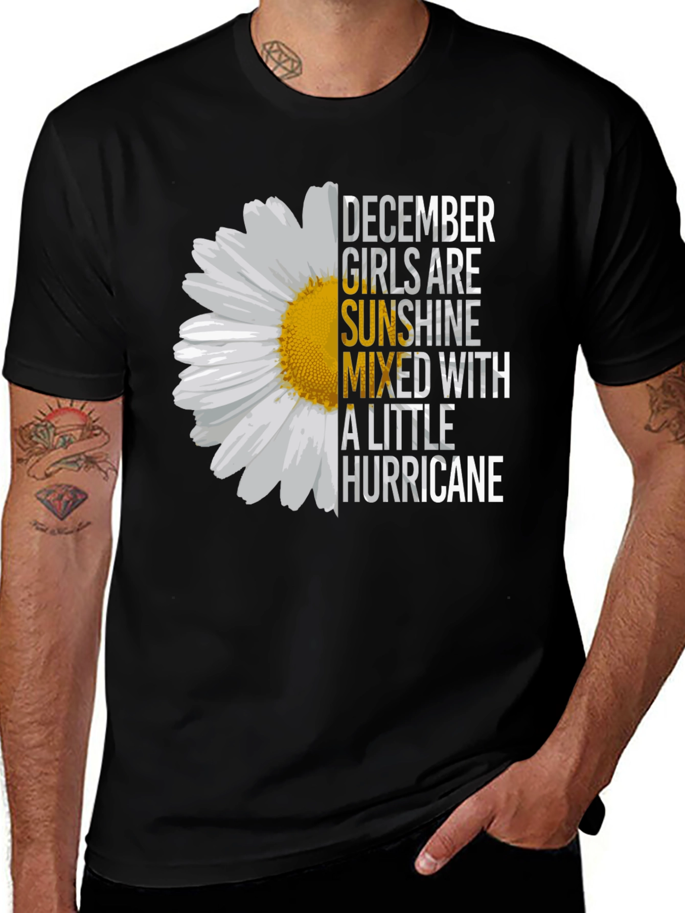 December Girl Sunshine Hurricane T-Shirt