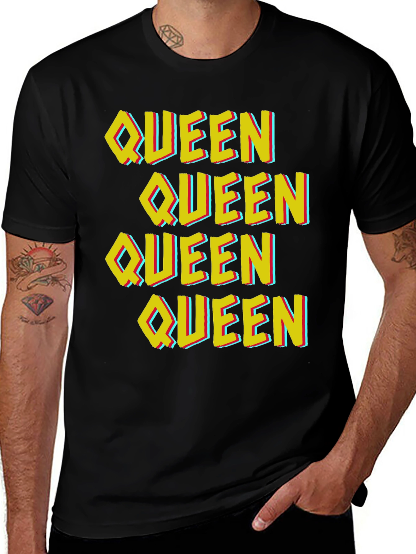 Queen Graphic T-Shirt - Retro Style