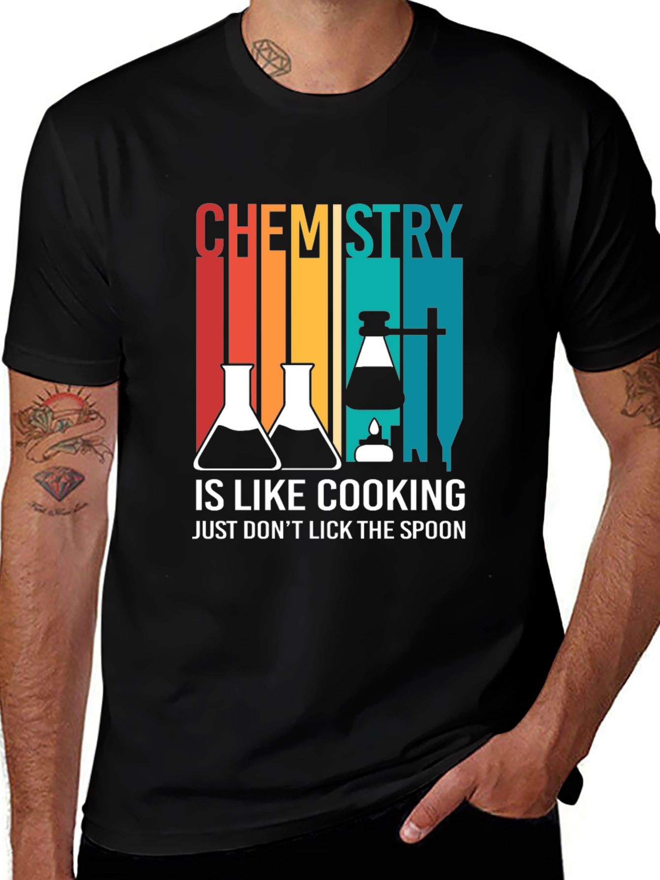Variant 6 of Chemistry Cooking Joke T-Shirt