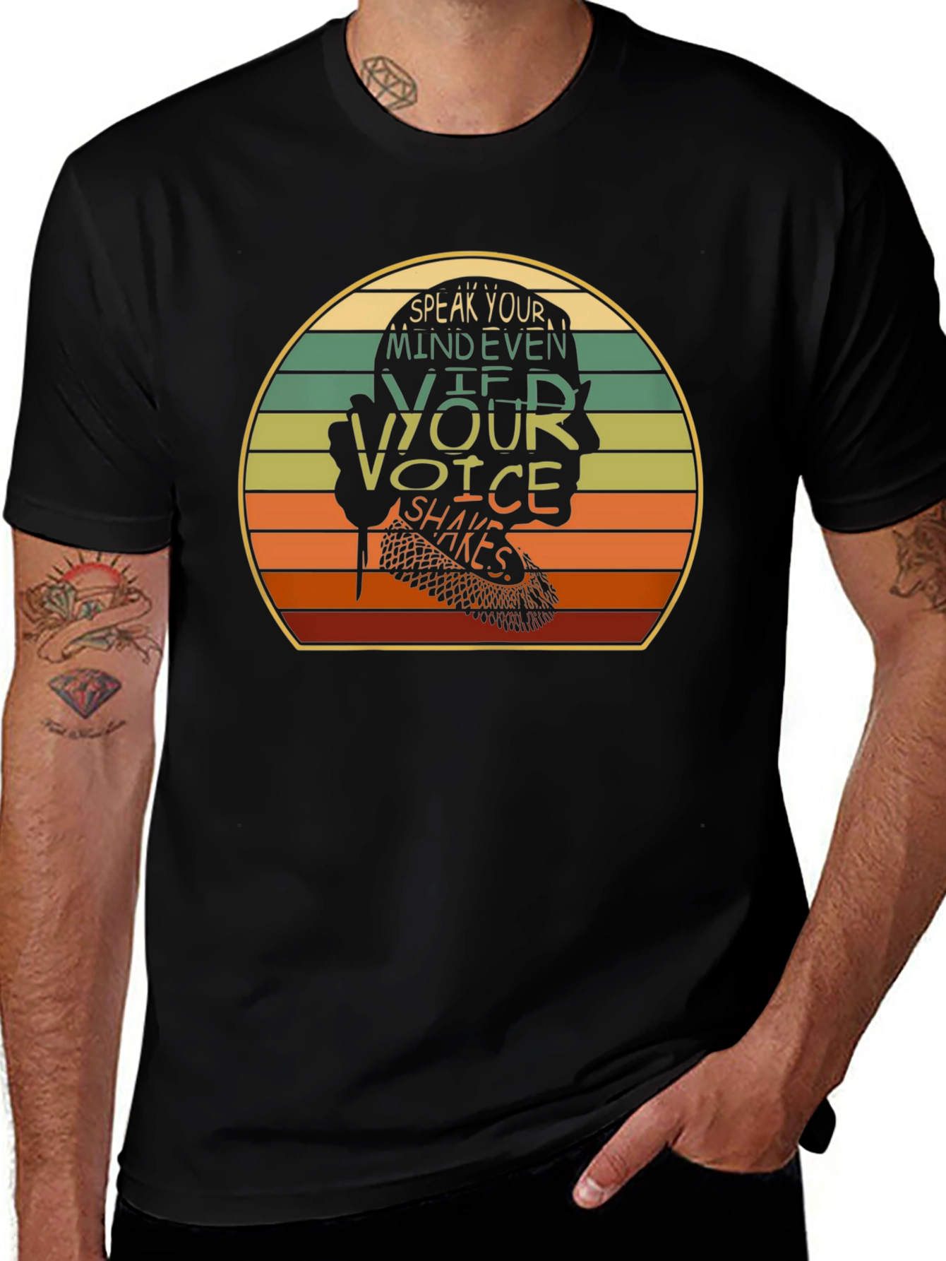 Speak Your Mind Shirt - RBG Graphic Tee
