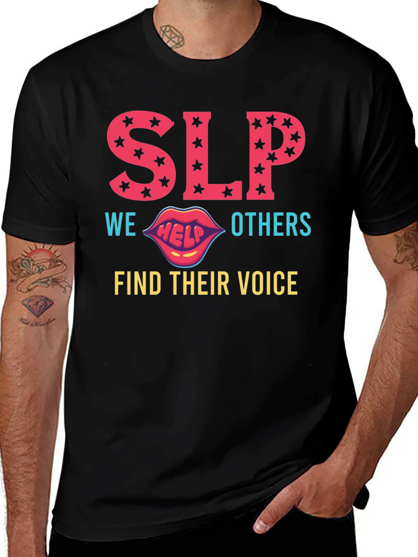 SLP We Help Others Find Their Voice T-Shirt