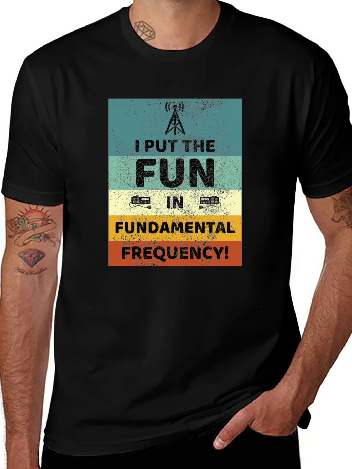Variant 16 of Fun Fundamental Frequency T-Shirt