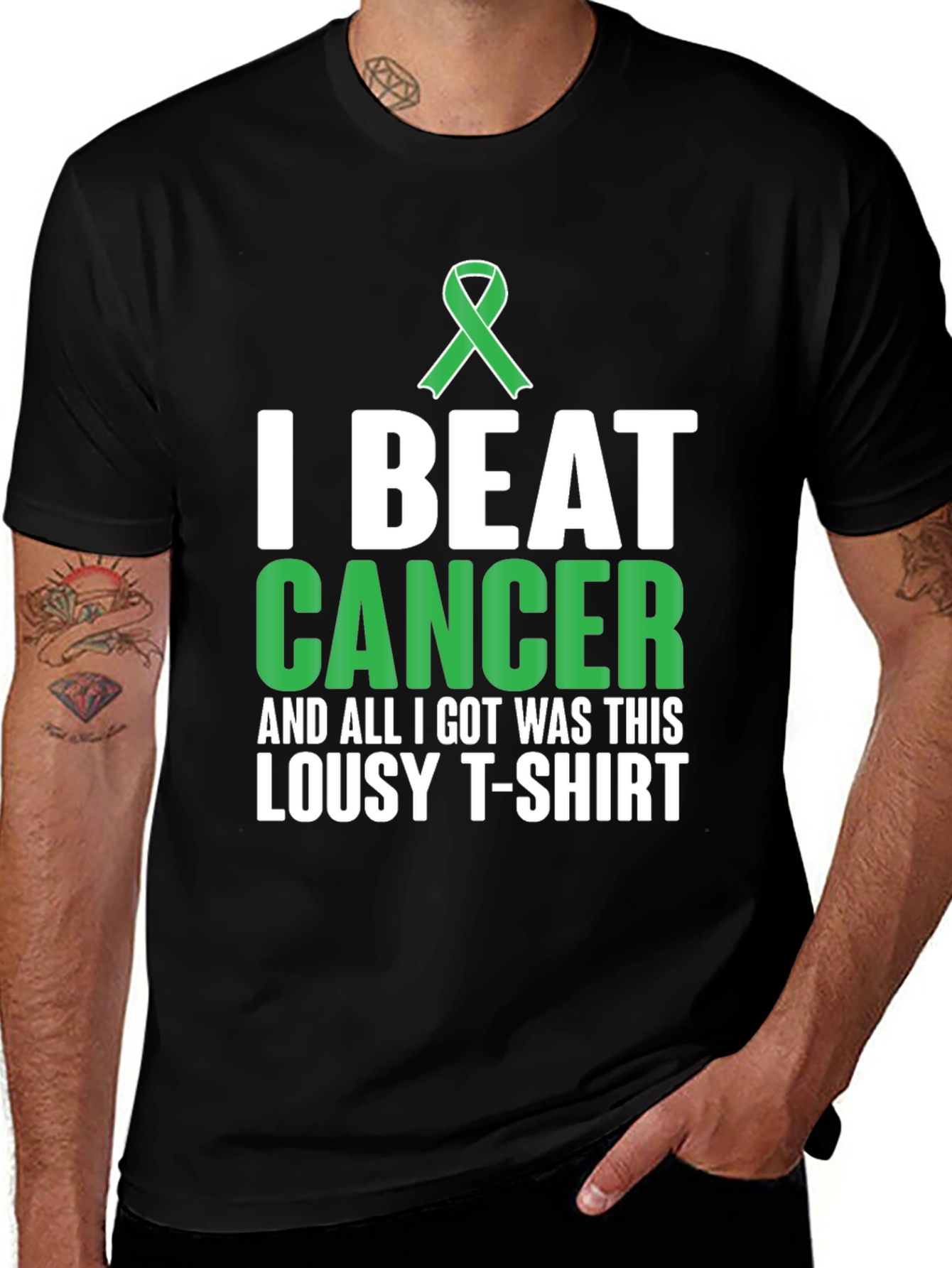 Variant 8 of I Beat Cancer T-Shirt - Survivor Tee
