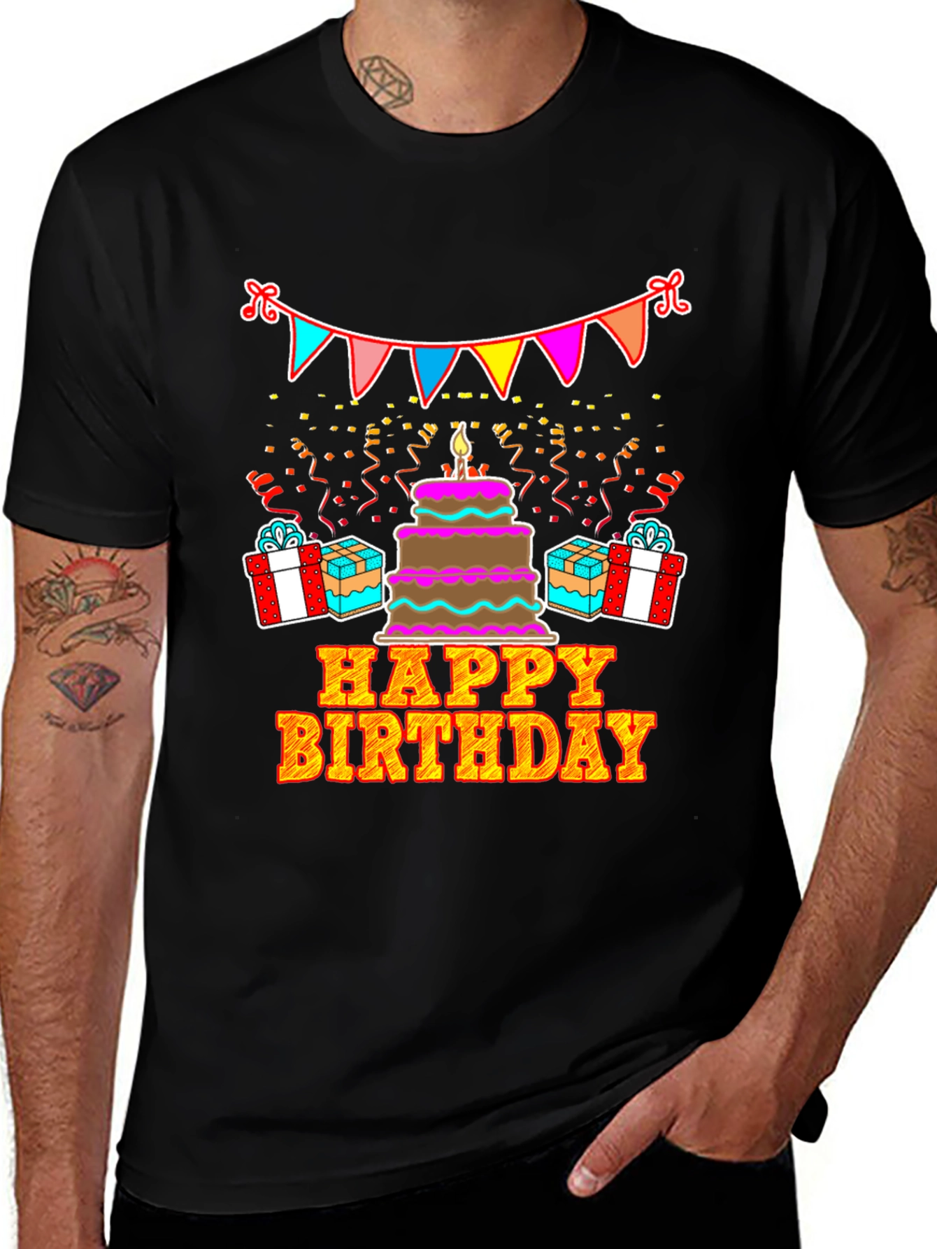 Variant 11 of Birthday Celebration Graphic Tee