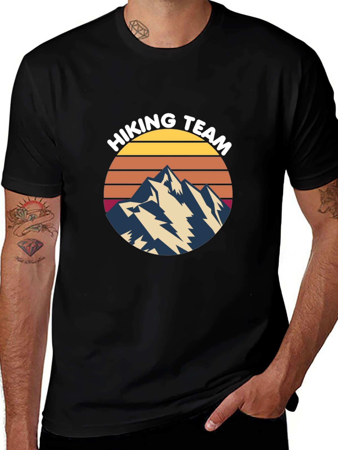 Hiking Team Graphic T-Shirt - Adventure Ready