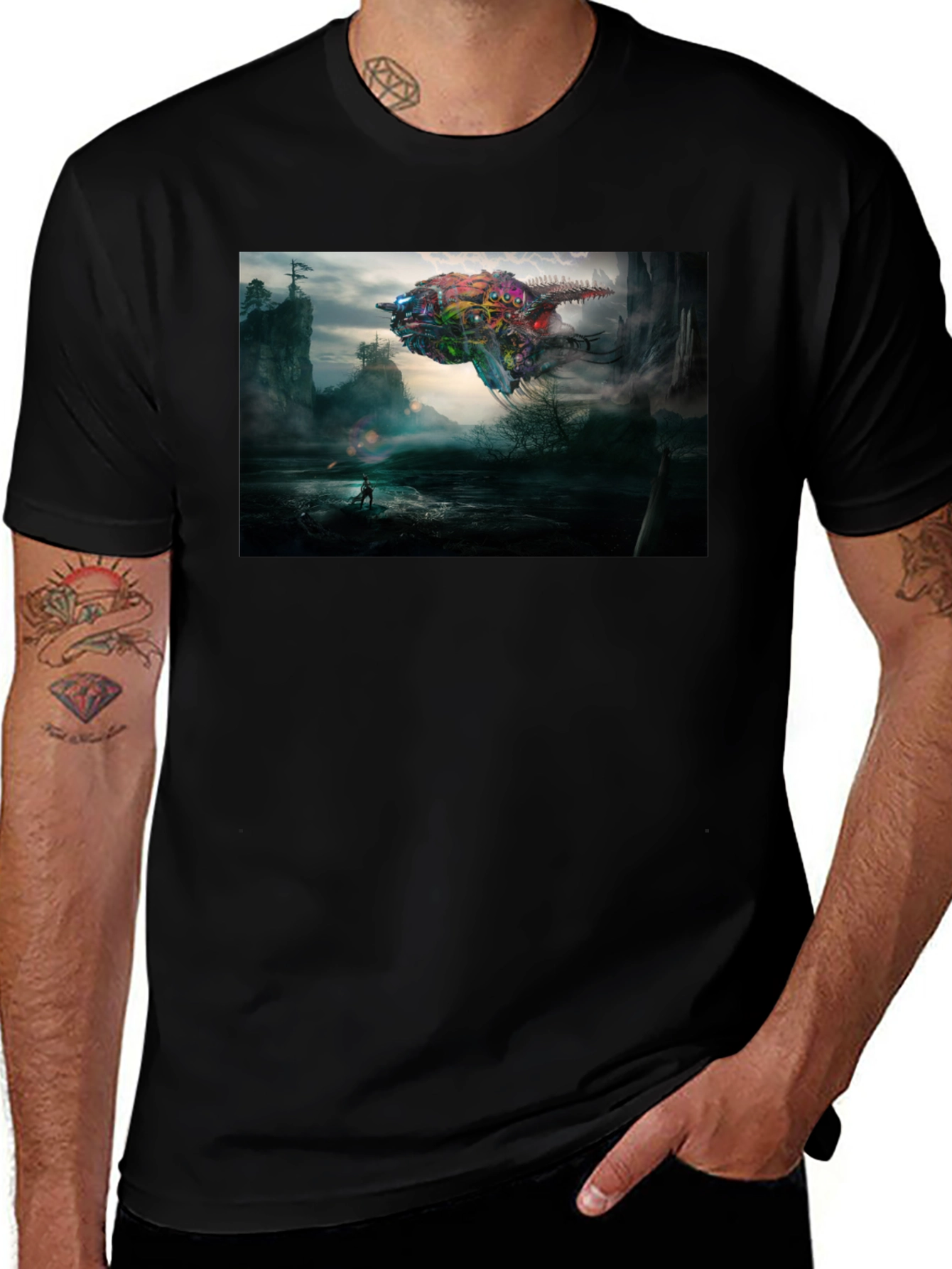 Variant 7 of Fantasy Creature T-Shirt